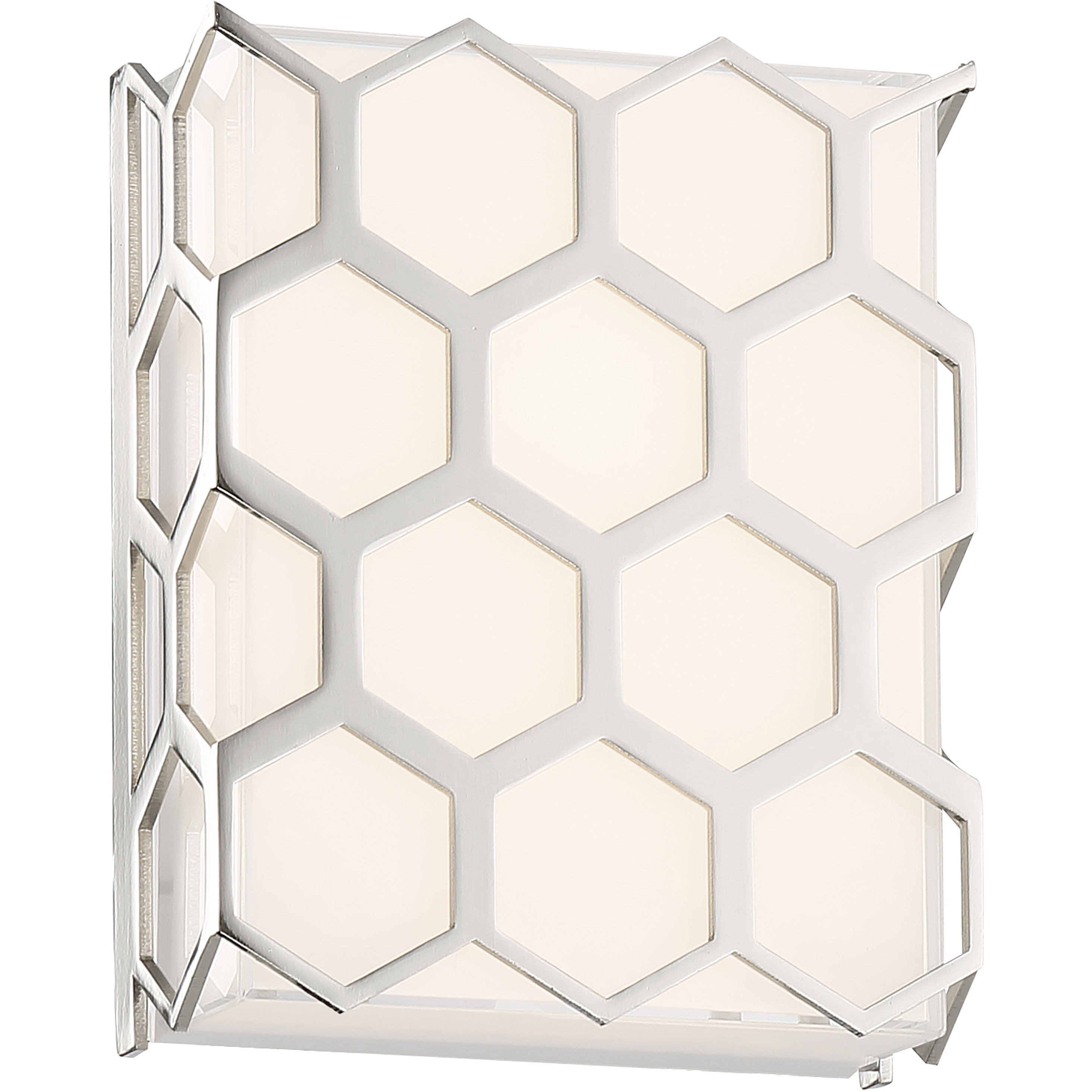 Missing Link LED 5.75 inch Polished Nickel Wall Sconce Wall Light