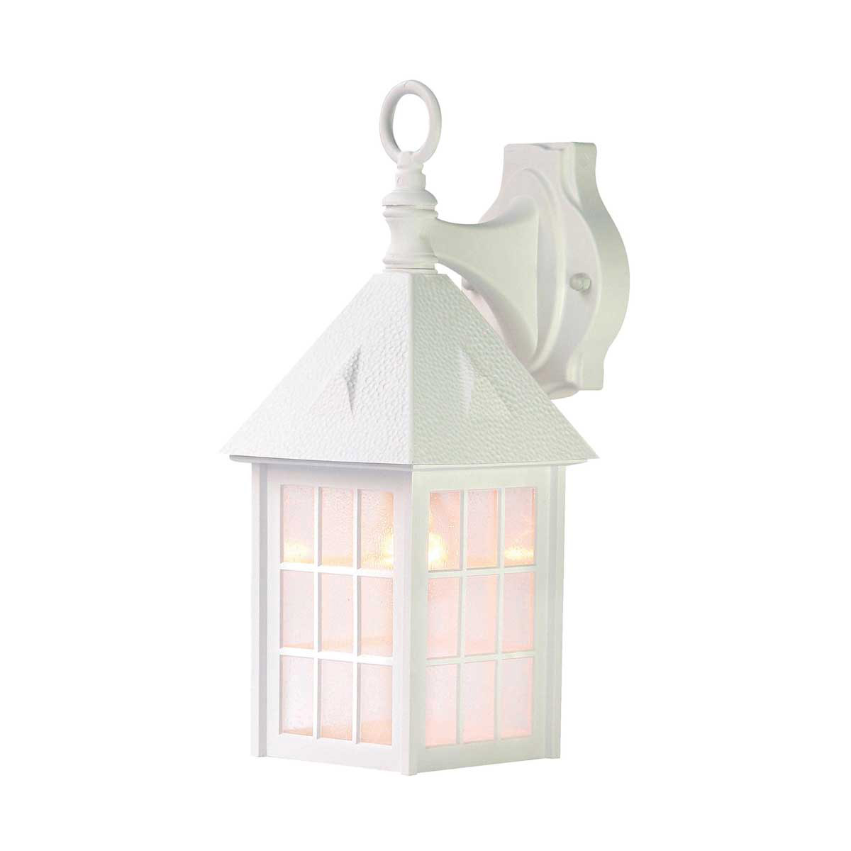 Outer Banks 1 Light 16 inch Textured White Exterior Wall Mount