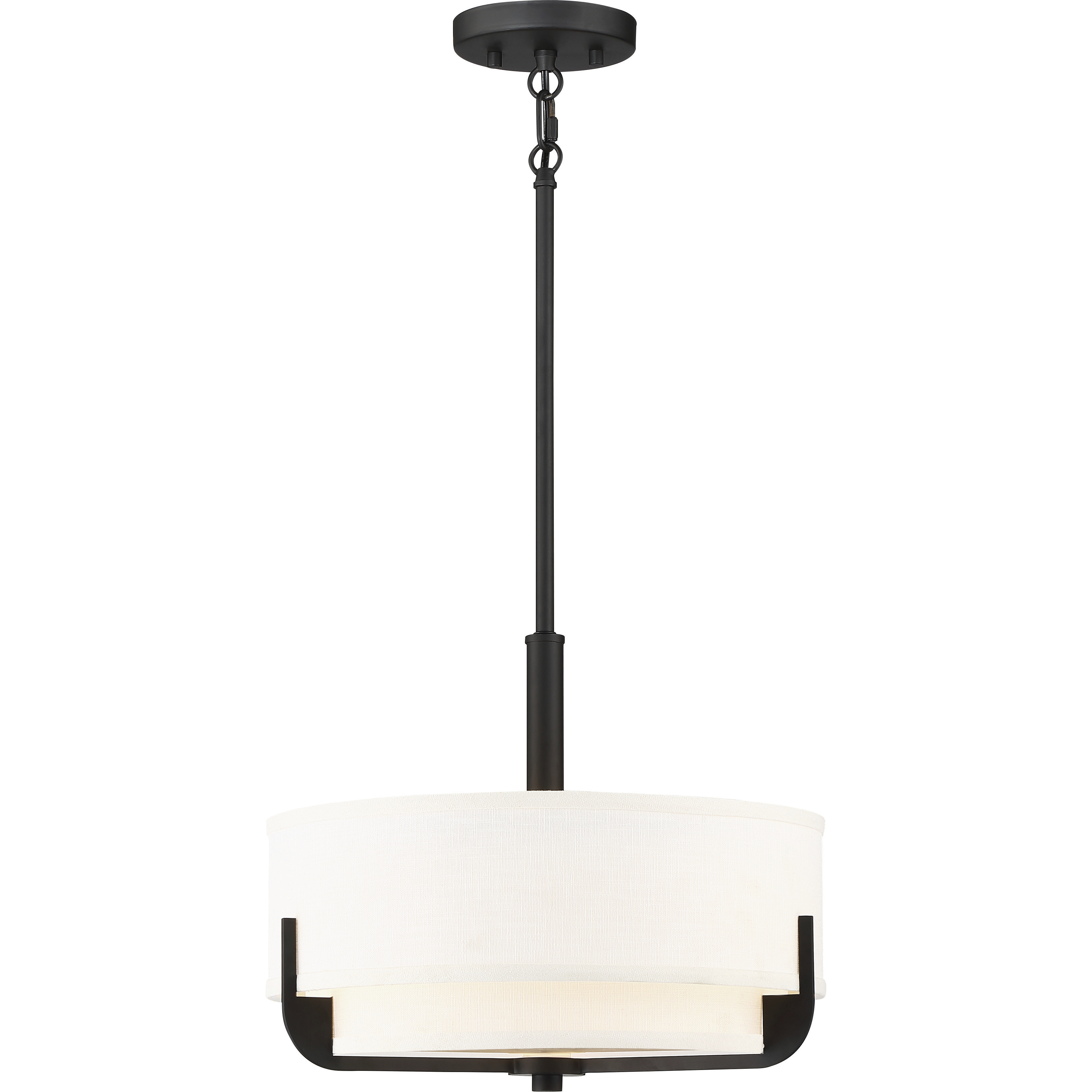 Frankie 3 Light 15 inch Aged Bronze Pendant Ceiling Light