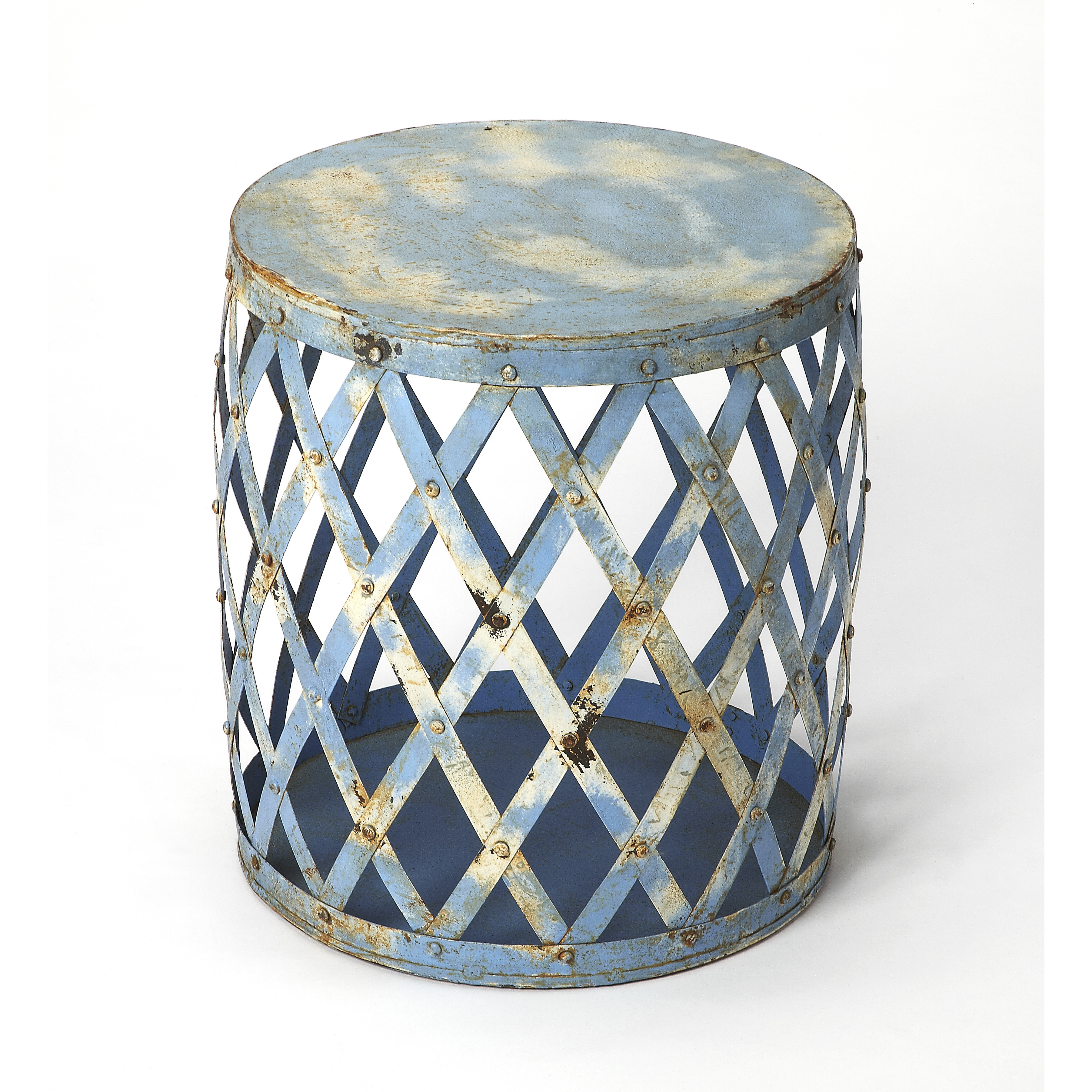 Bangor Iron 17 X 15 inch Artifacts Accent Table