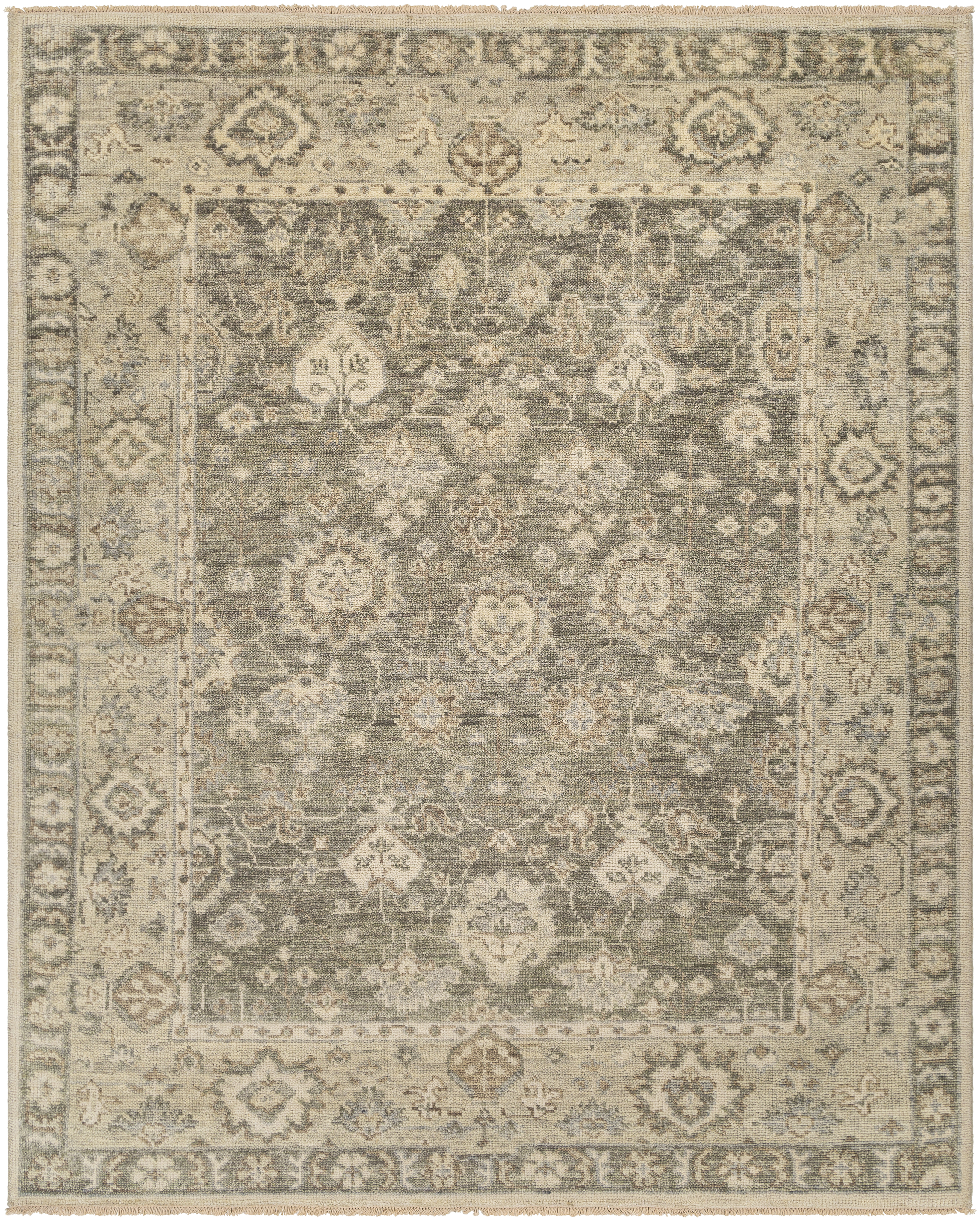 Biscayne 108 X 72 inch Olive Rug, Rectangle