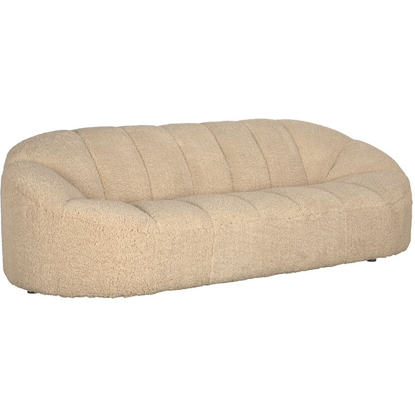 Amadeus Camel Fabric Sofa