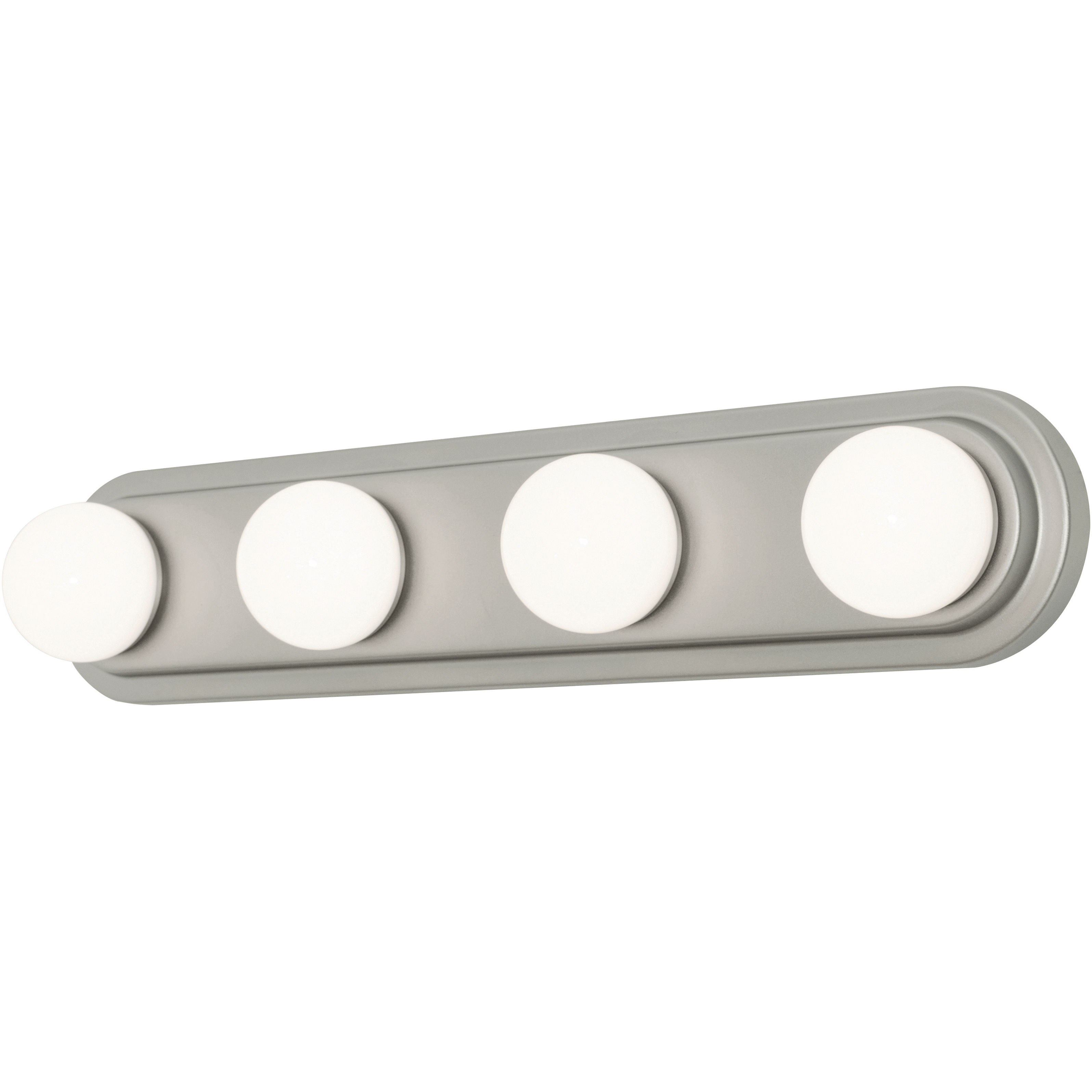 Hollywood 4 Light 24 inch Satin Nickel Vanity Light Wall Light