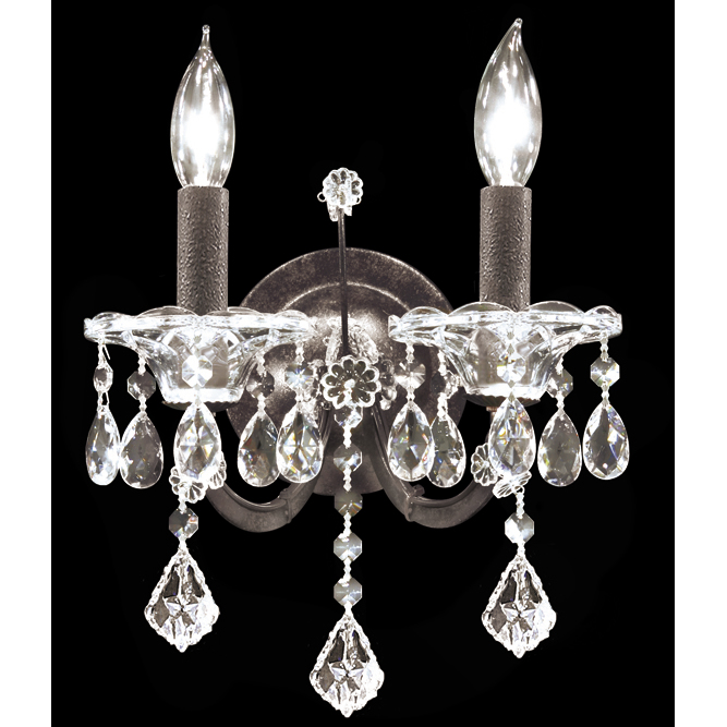 Cosenza 2 Light 11 inch Burnt Sienna Wall Sconce Wall Light