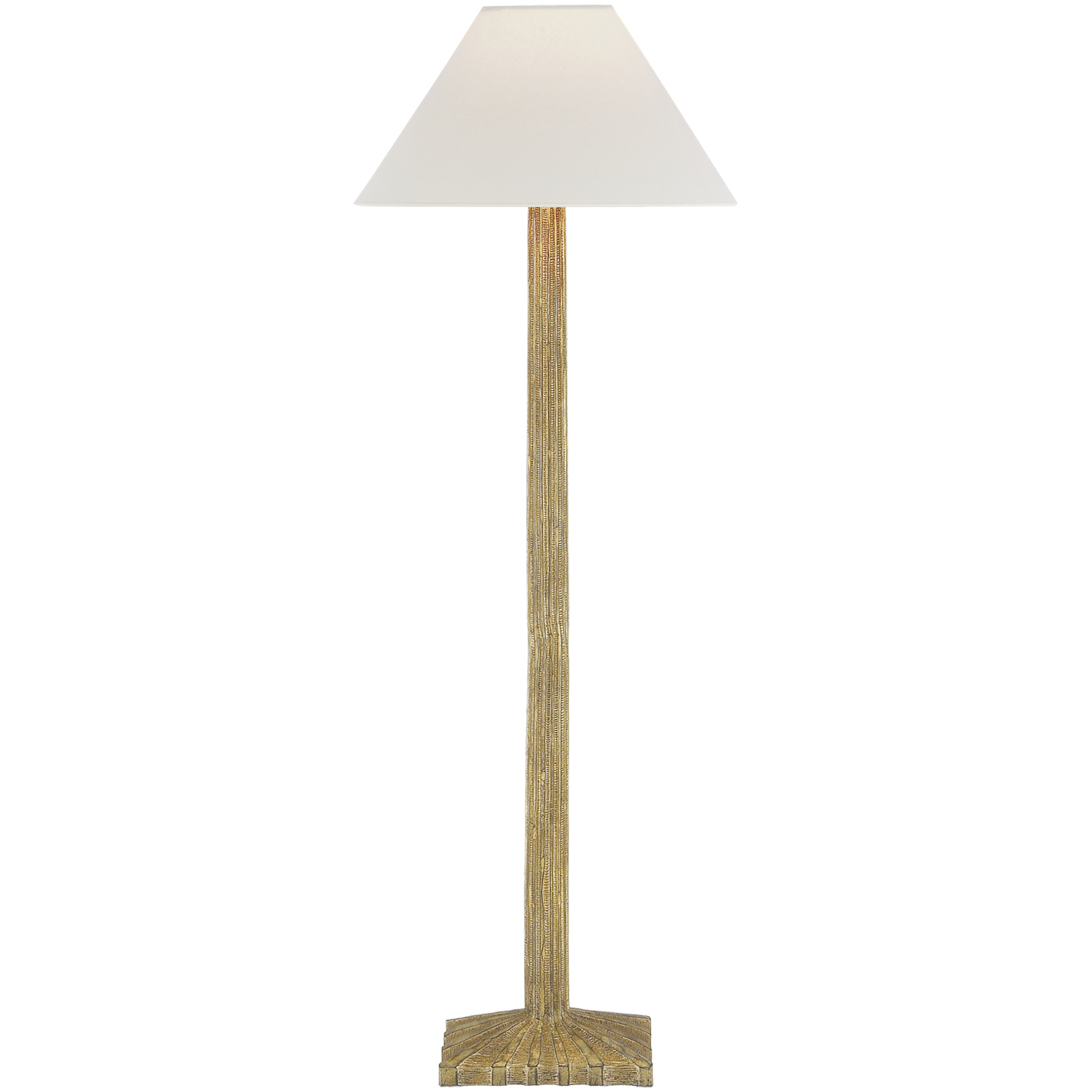 Chapman & Myers Strie 31.5 inch 60 watt Gild Buffet Lamp Portable Light in Linen