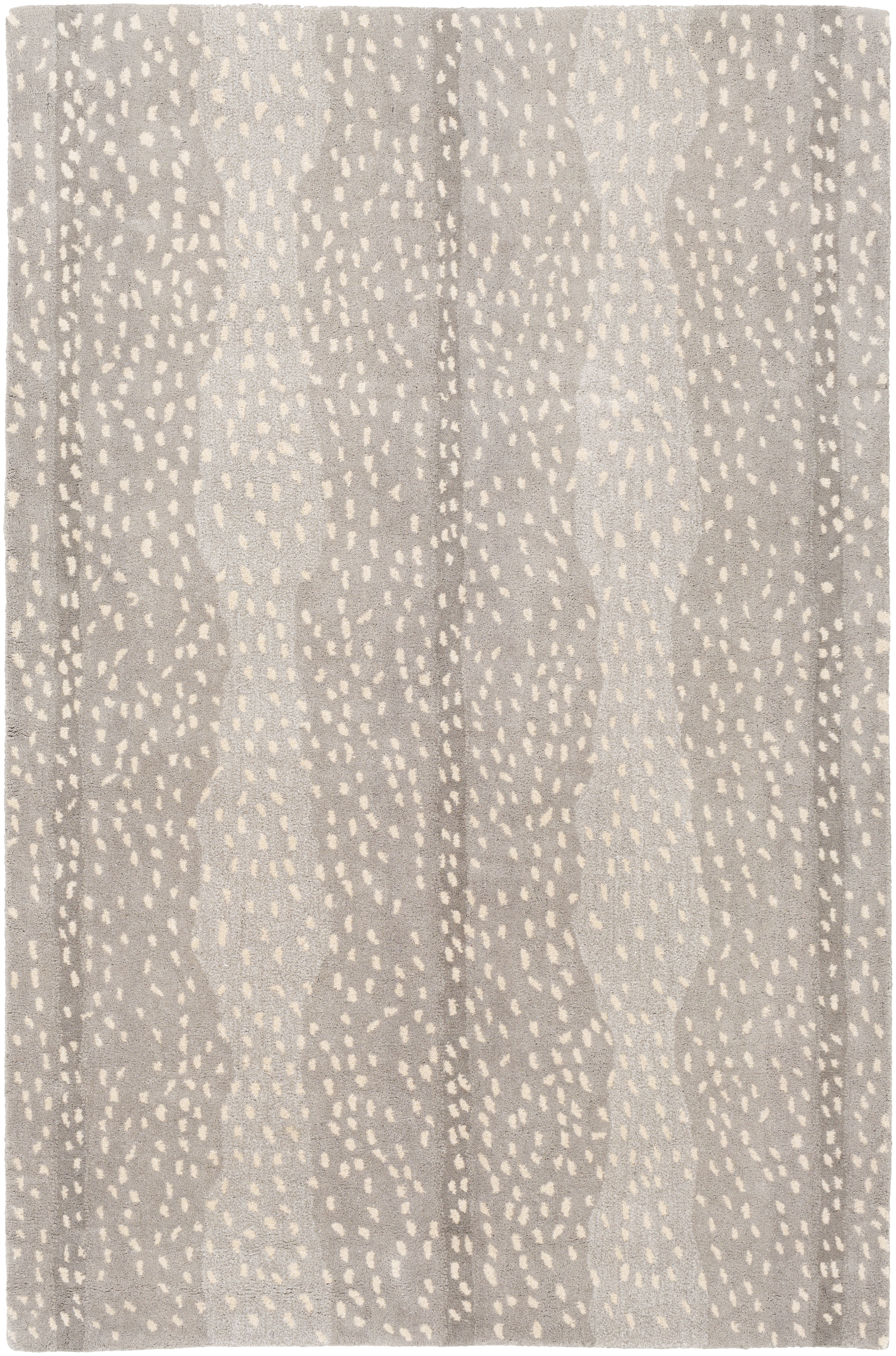 Gazelle 36 X 24 inch Gray Rug in 2 x 3, Rectangle