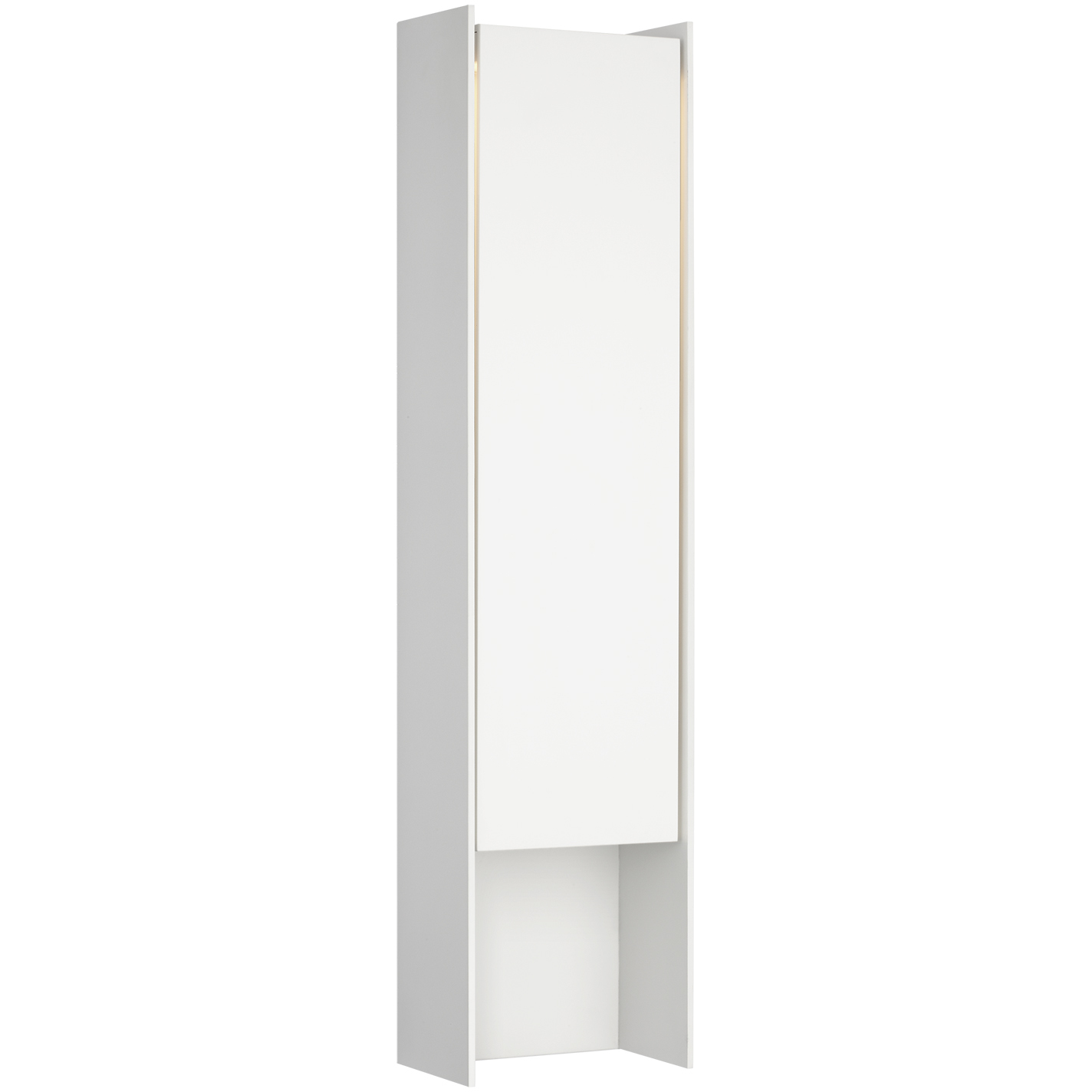 Barbara Barry Align LED 32 inch Plaster White Outdoor Shielded Wall Light