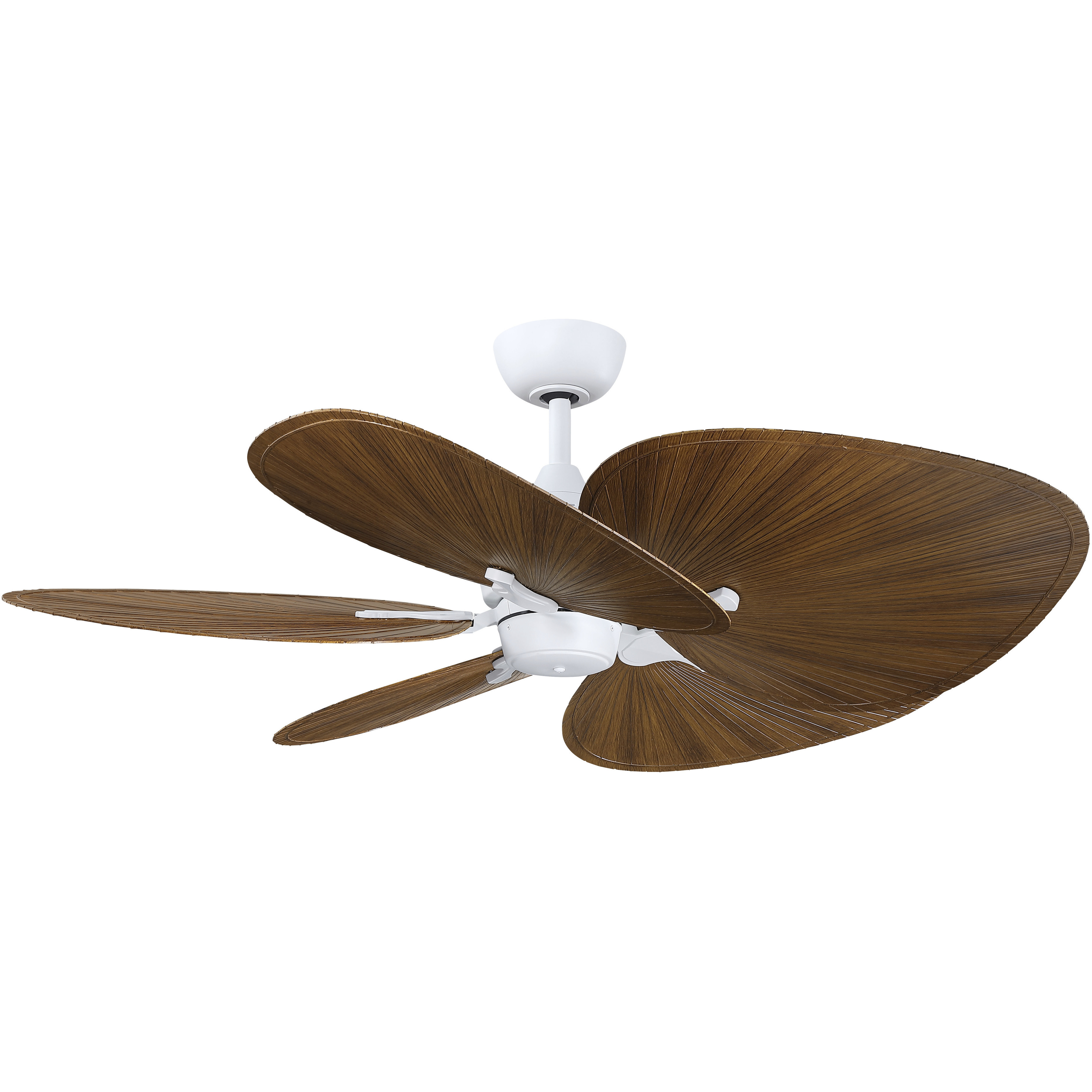 Islander DC Matte White Fan Motor in 5