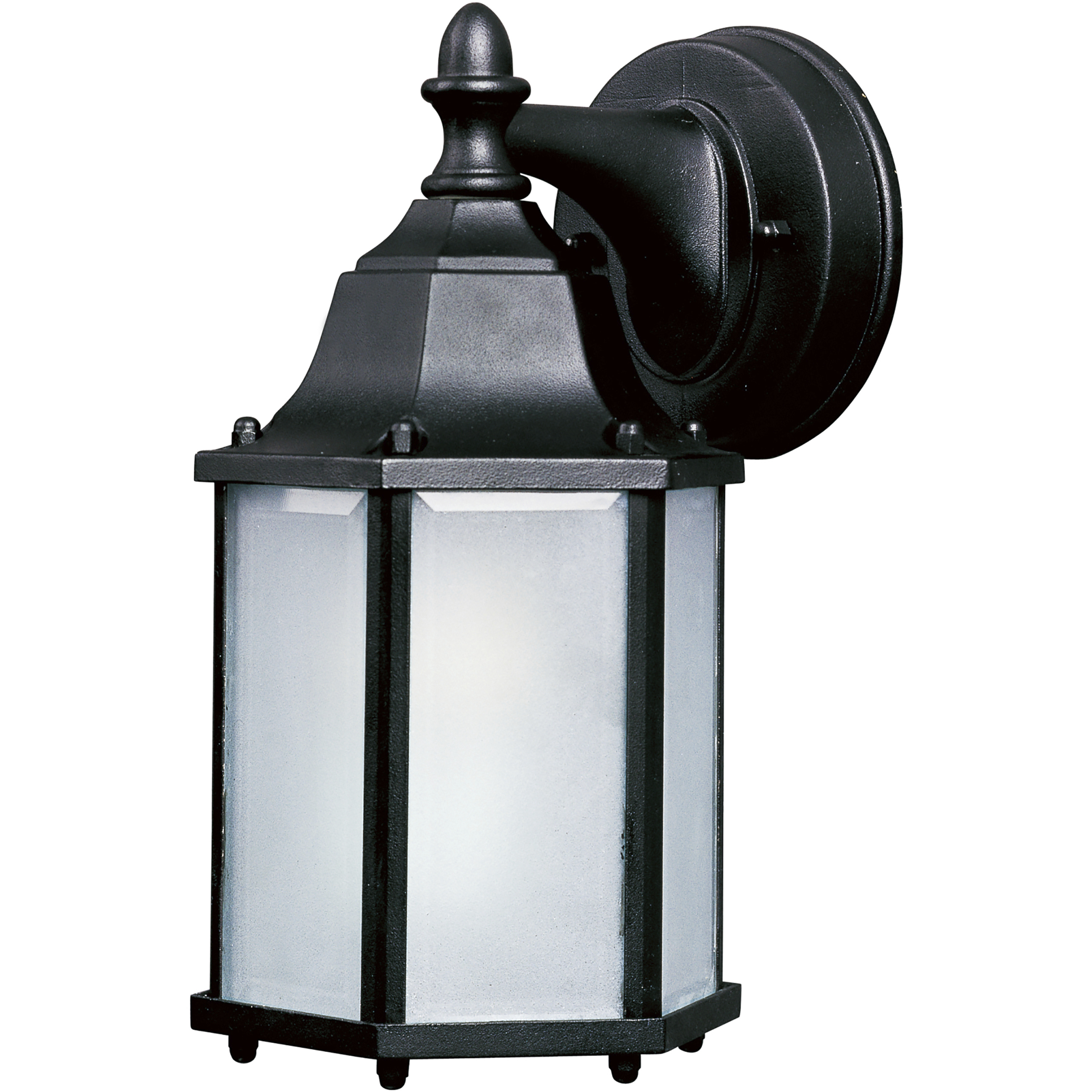 Builder Cast LED 10 inch Black Outdoor Wall Mount