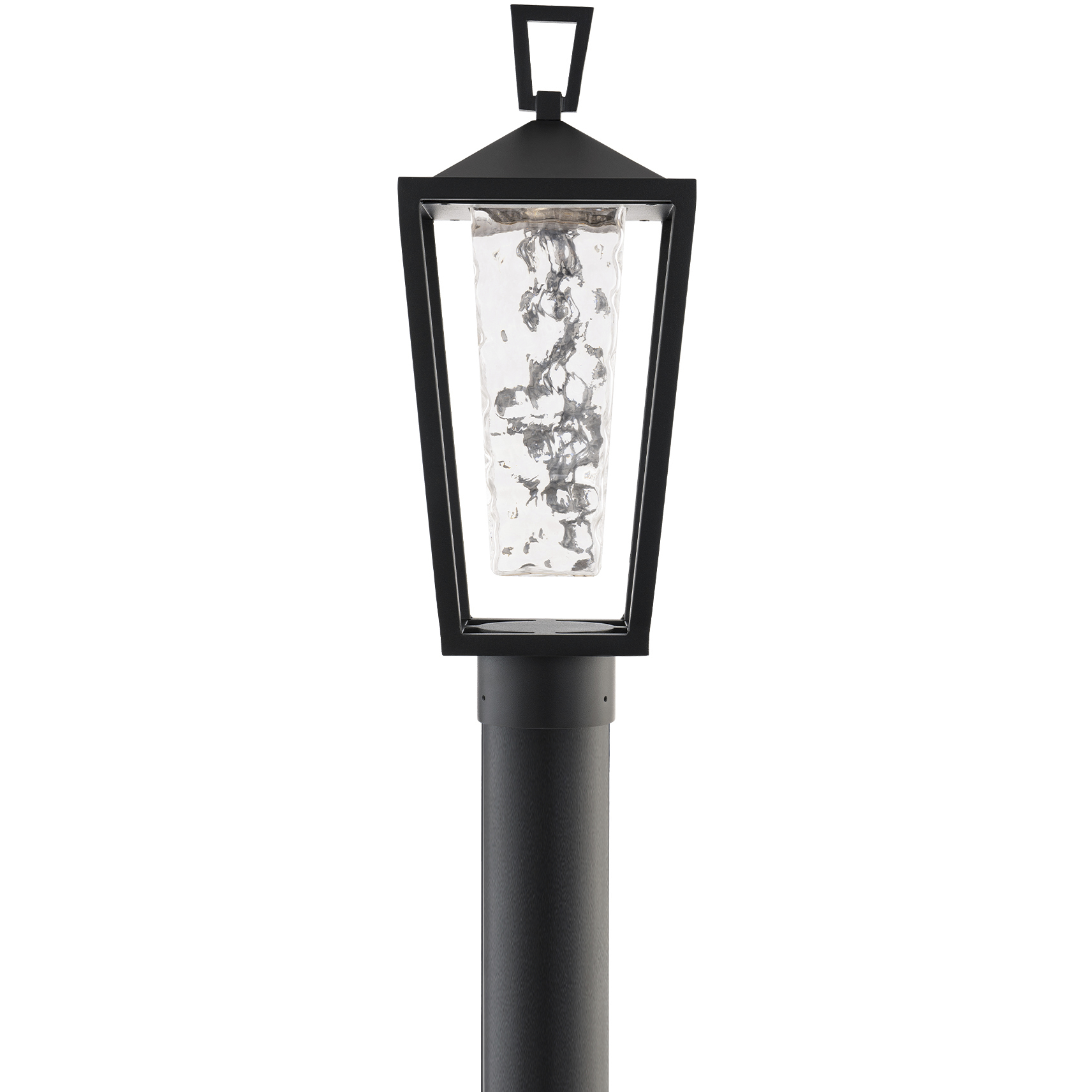 Manchester LED 17.62 inch Black Outdoor Post Light in 3500K, dweLED