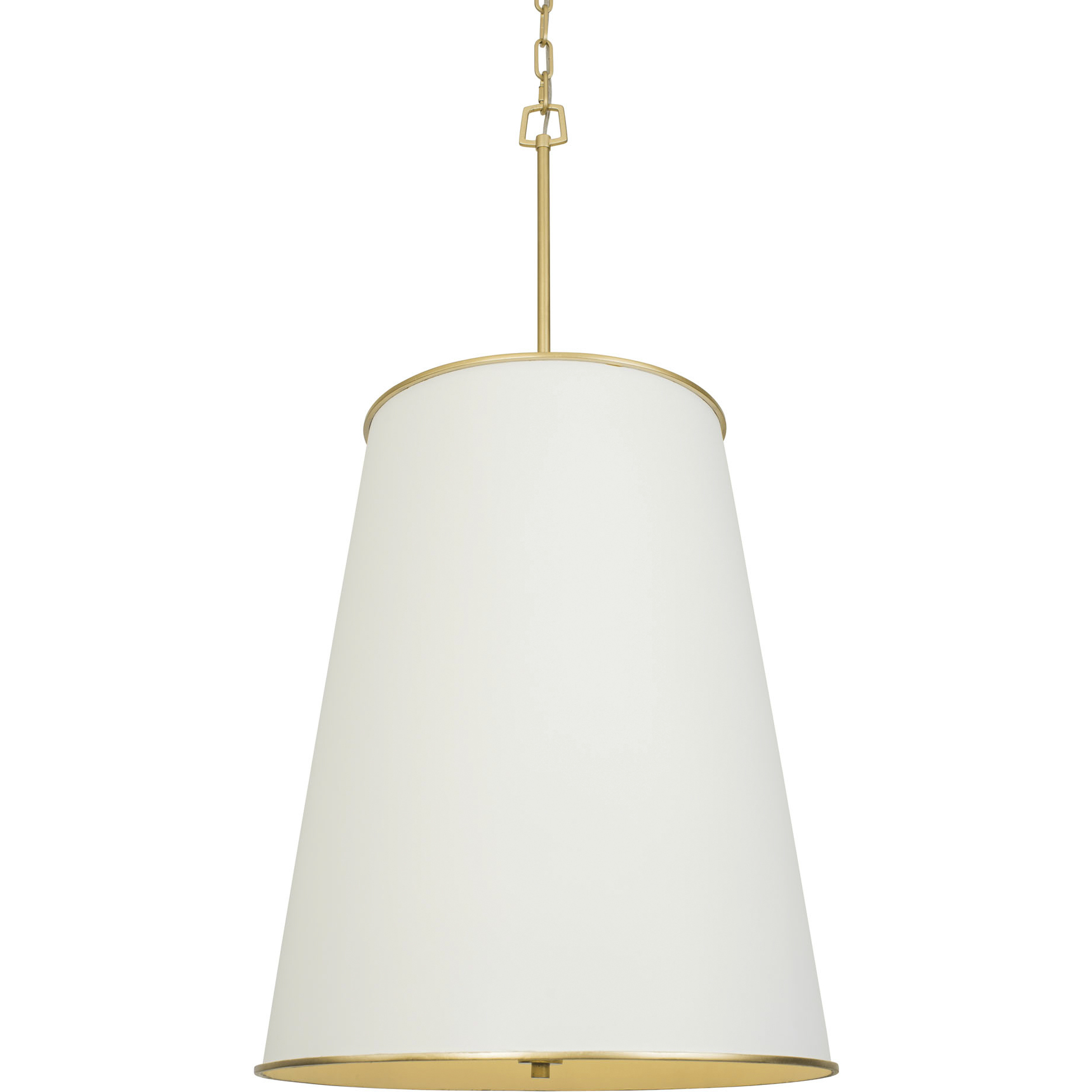 Coco 9 Light 20 inch Matte White/French Gold Foyer Pendant Ceiling Light