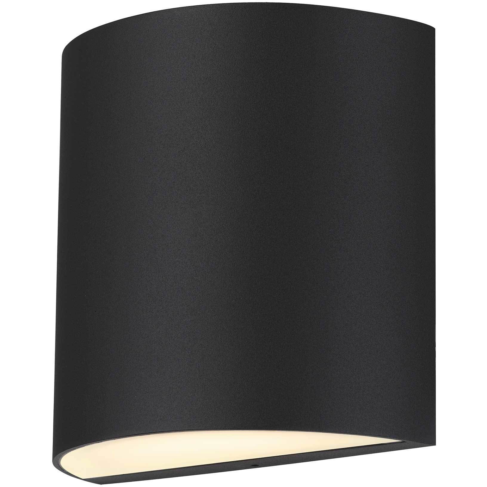Veil LED 4.63 inch Sand Black Outdoor Wall Sconce