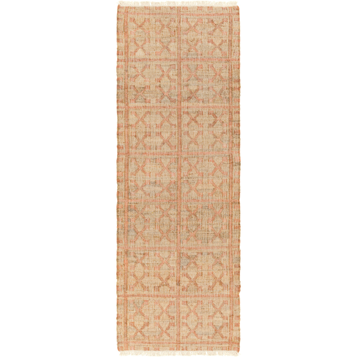 Laural 36 X 24 inch Neutral and Neutral Area Rug, Jute