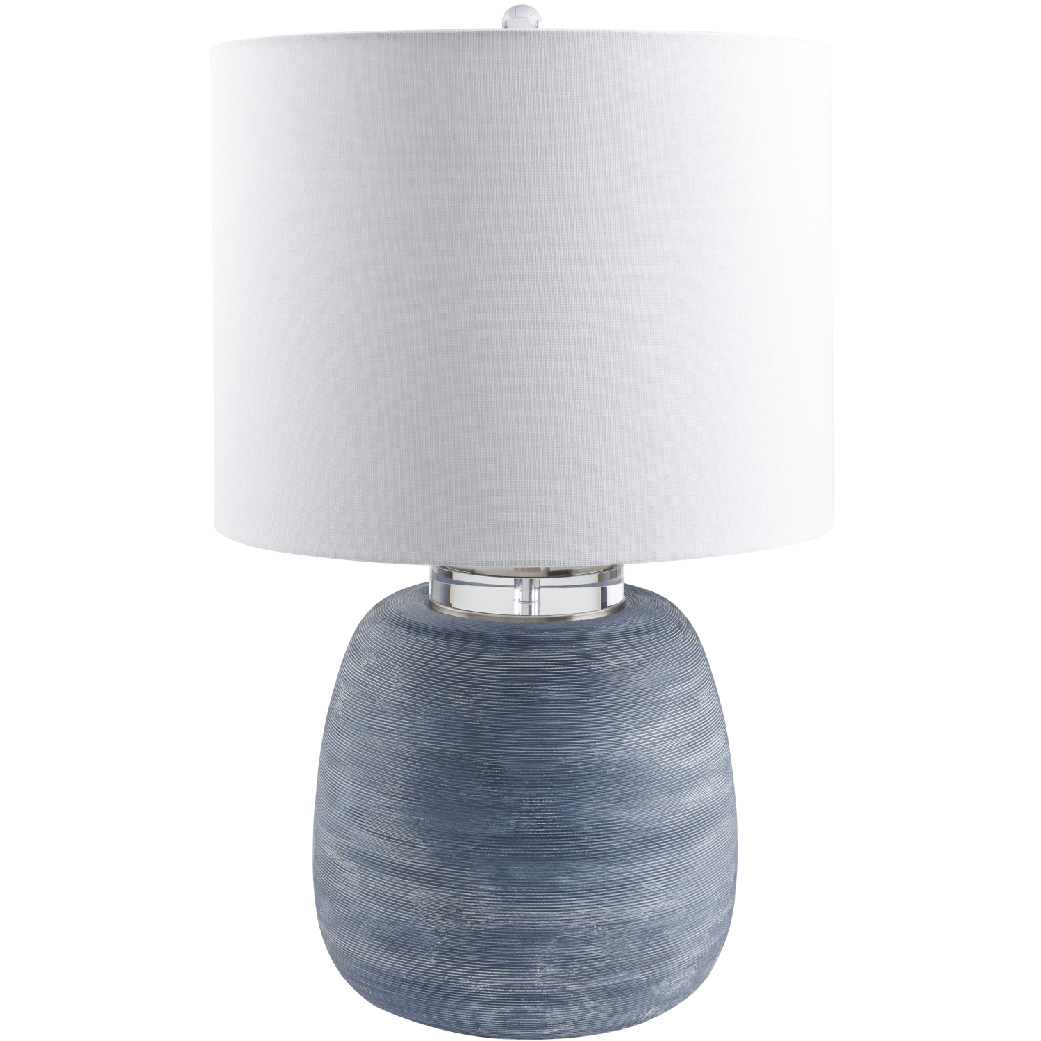 Deluxe 26 inch 100 watt Gray Accent Table Lamp Portable Light