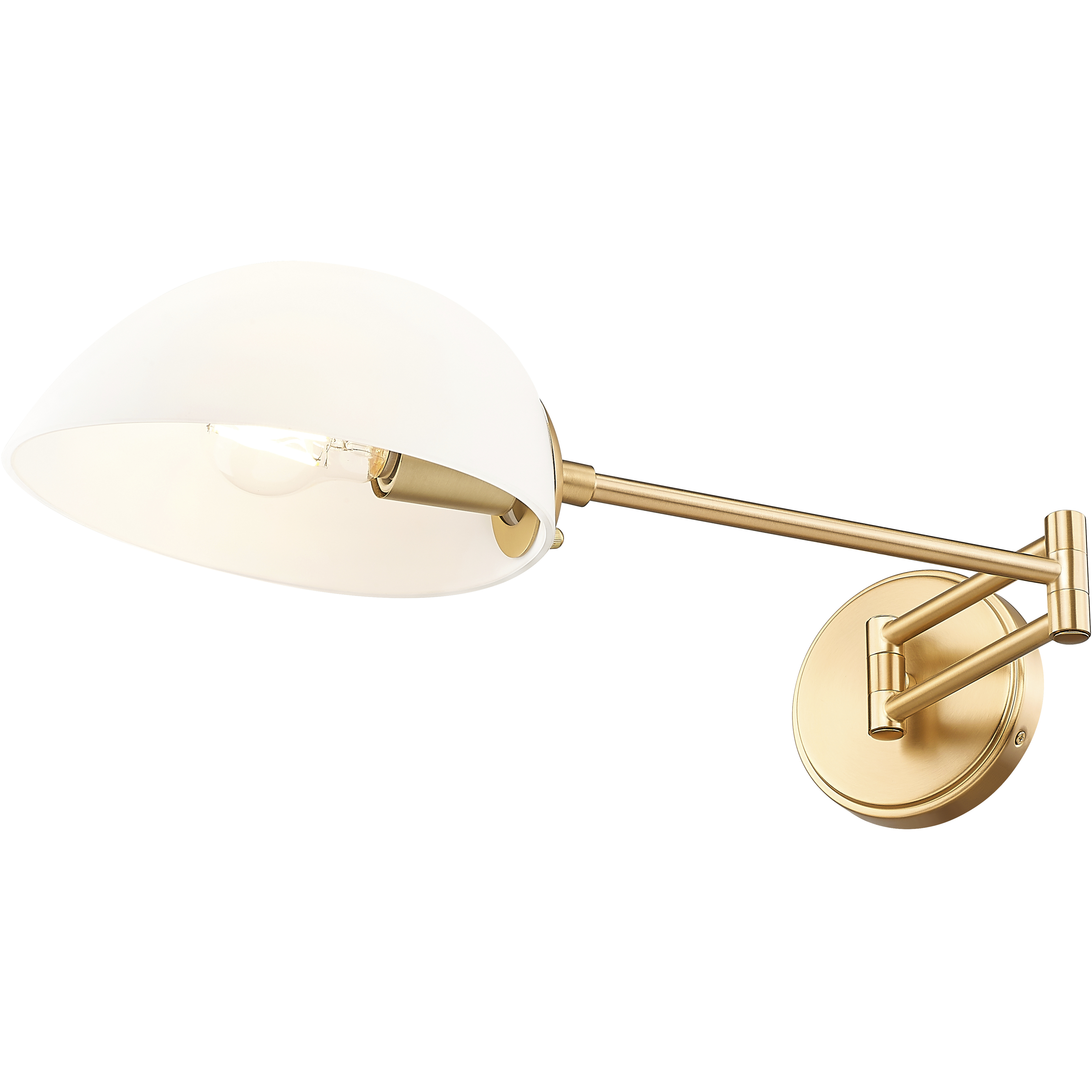 Breton 1 Light 28 inch Modern Gold Wall Sconce Wall Light