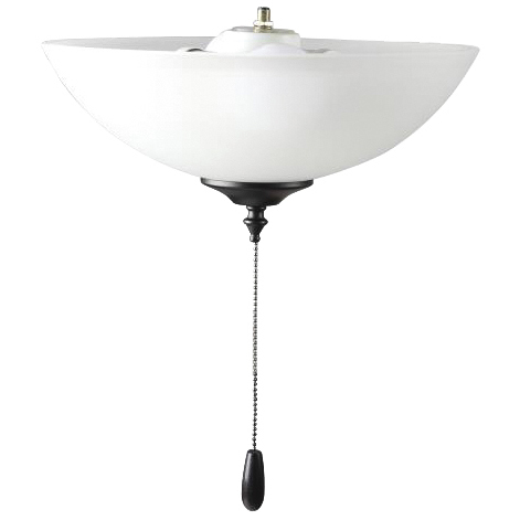 San Gabriel LED Black Ceiling Fan Light Kit
