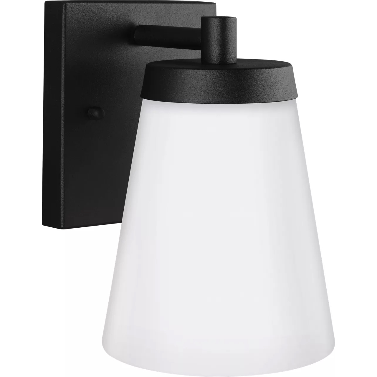 Renville 1 Light 7.38 inch Black Outdoor Wall Lantern, Small