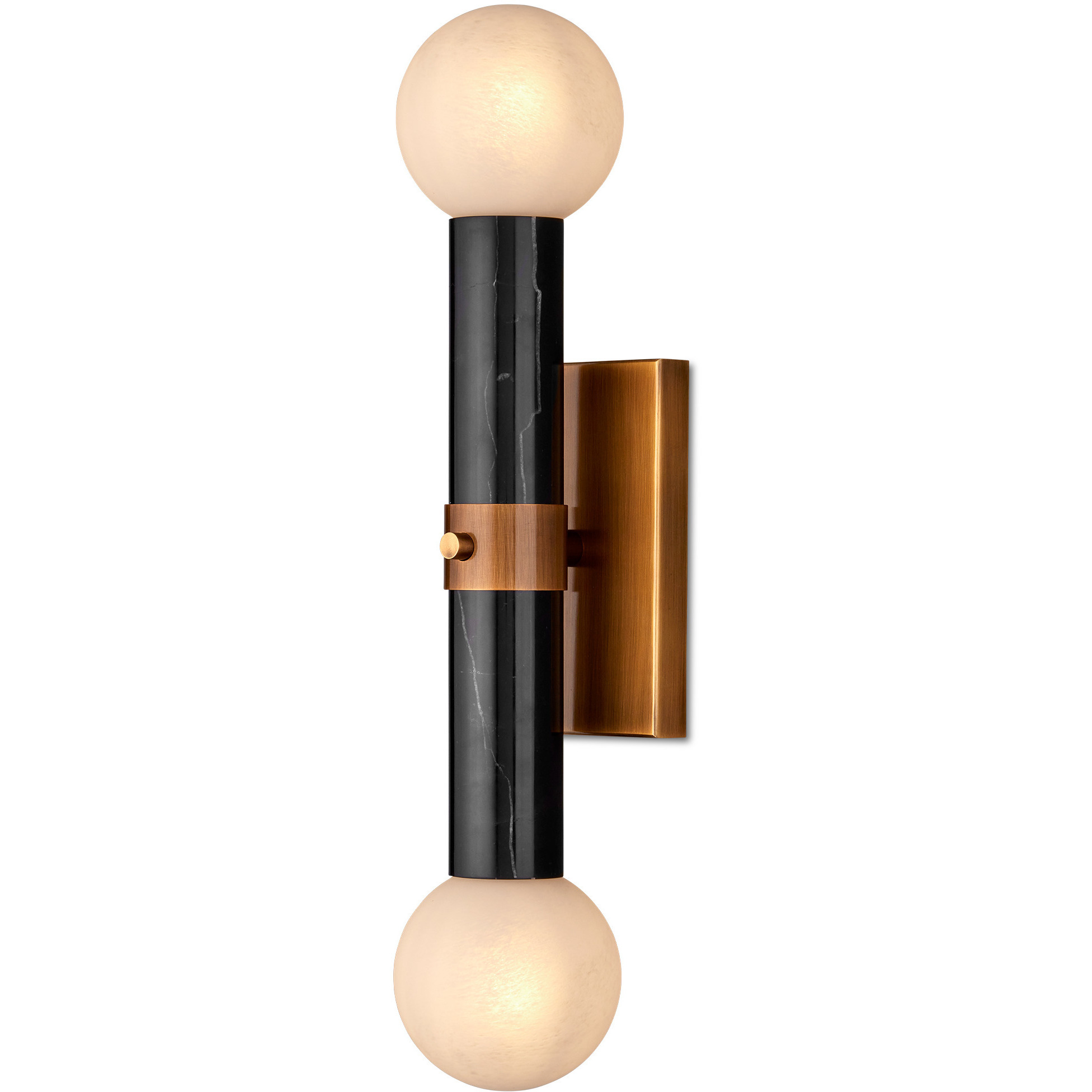 Beatrix 2 Light 5 inch Antique Brass Bath Wall Sconce Wall Light