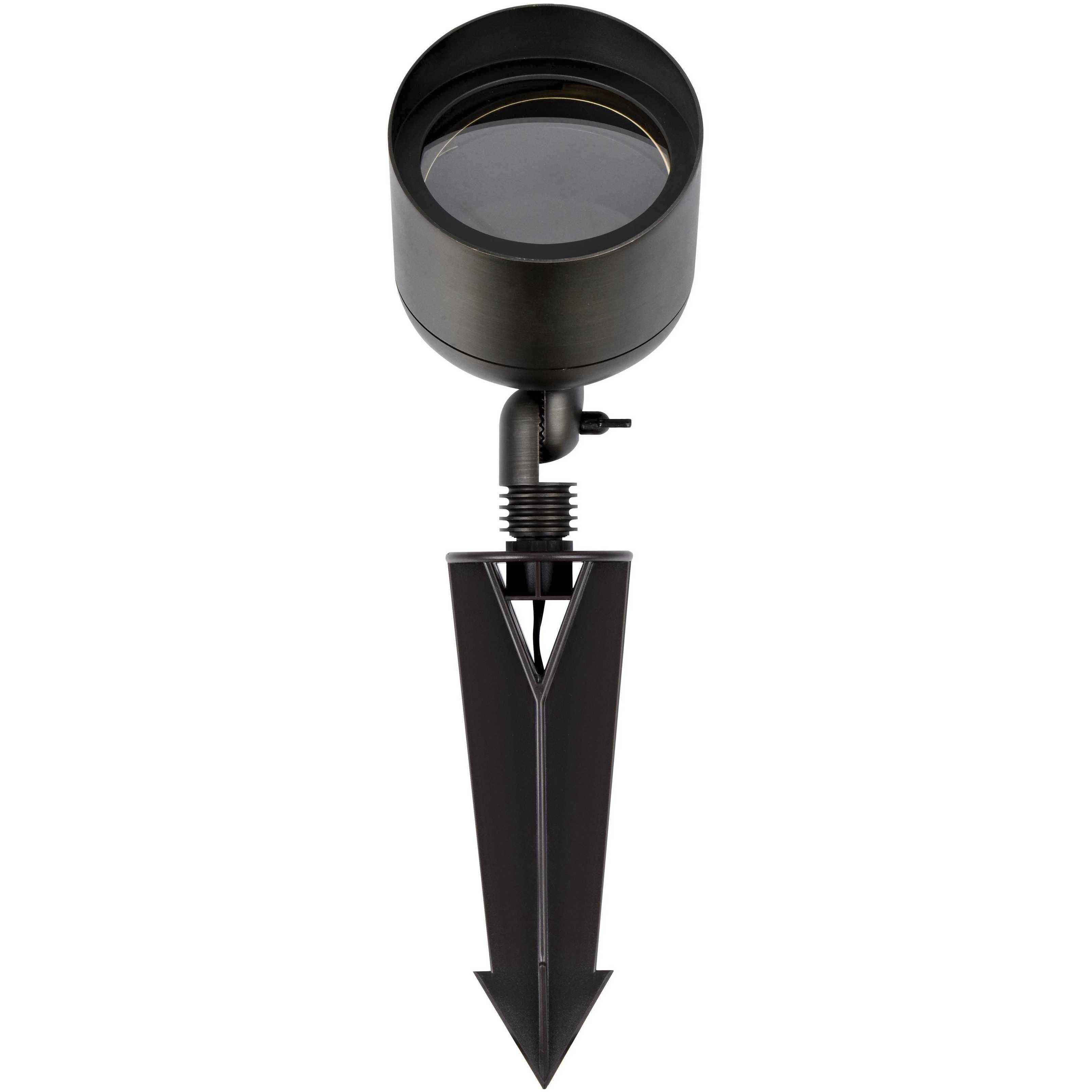 Aera 12 50 watt Dark Bronze Outdoor Landscape Spot Light
