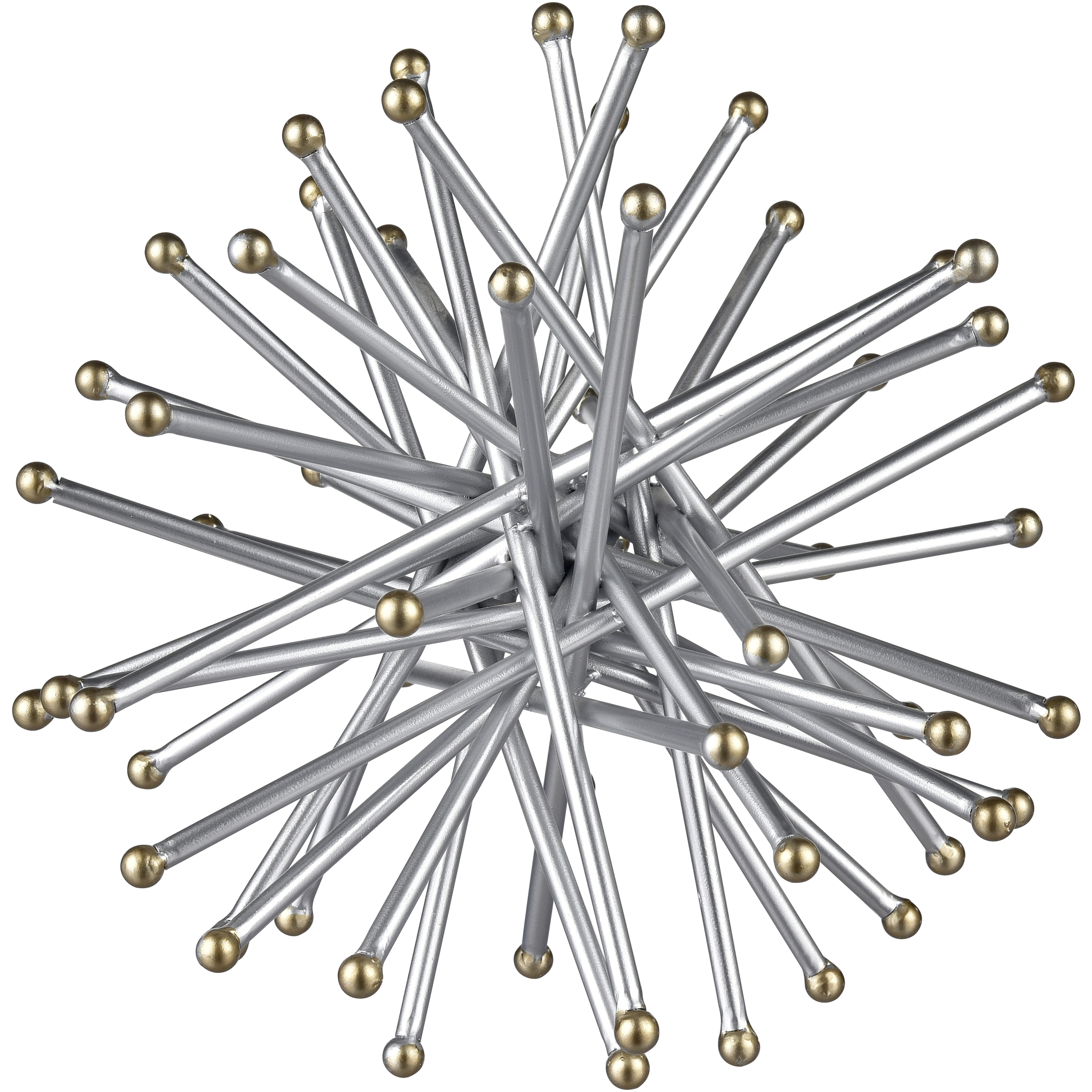 Spike Silver with Gold Object