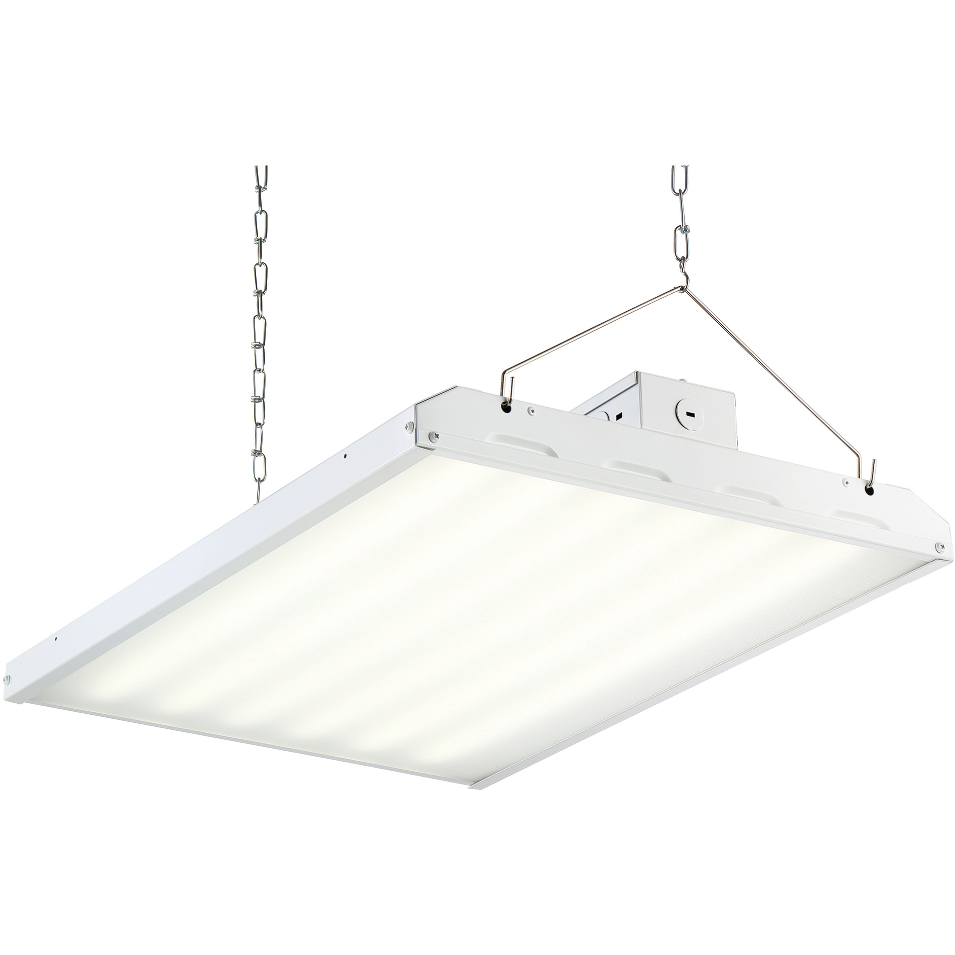 EnviroLite LED 24.75 inch White High Bay in 20000, Backlit