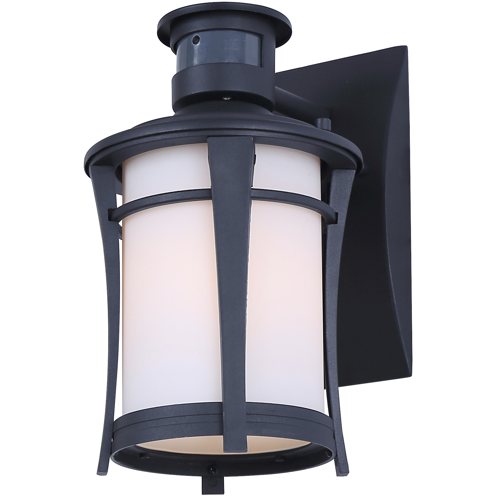 Casper 1 Light 11.25 inch Black Outdoor Wall Lantern