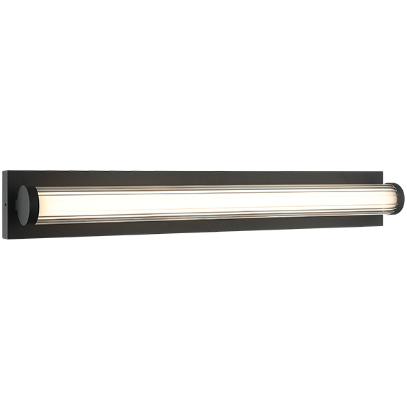 Athena LED 30 inch Matte Black Wall Sconce Wall Light
