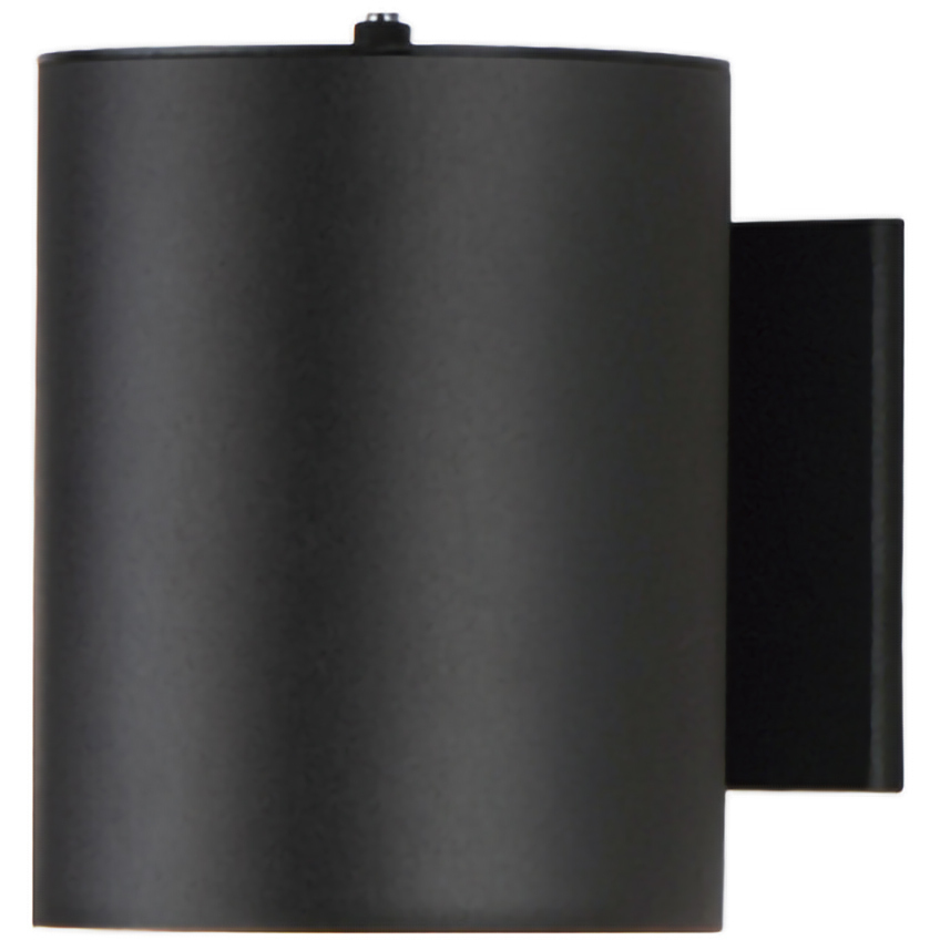 Outpost 1 Light 7.25 inch Black Outdoor Wall Mount in With Photocell