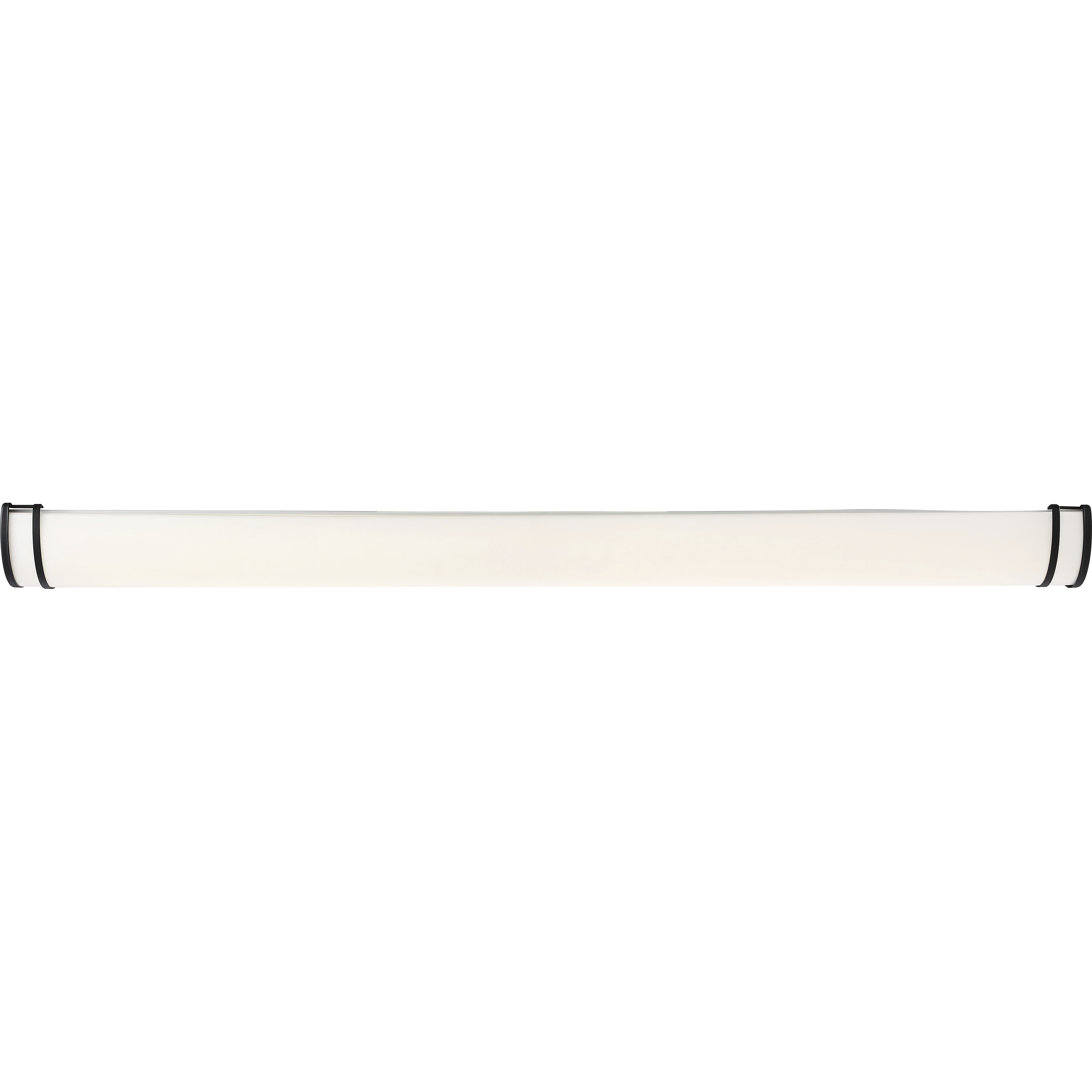 Glamour LED 48.03 inch Matte Black Vanity Light Wall Light
