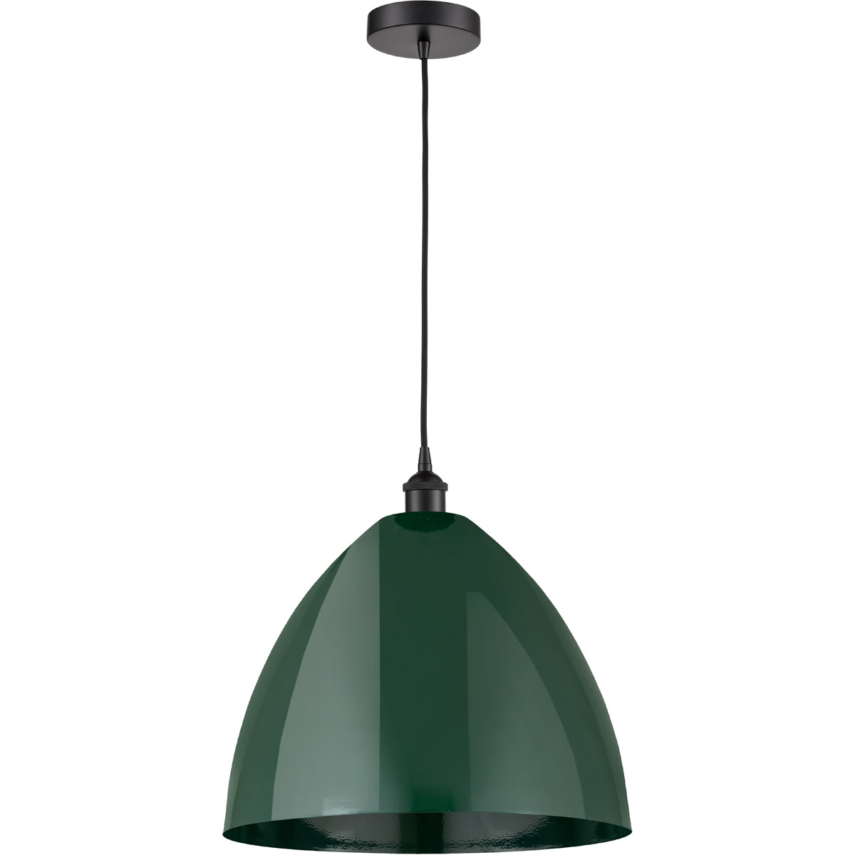 Edison Plymouth Dome 1 Light 16 inch Satin Gold Mini Pendant Ceiling Light