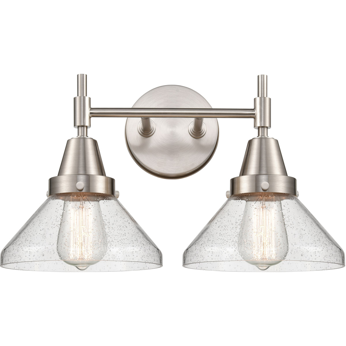 Caden 2 Light 17 inch Satin Nickel Bath Vanity Light Wall Light