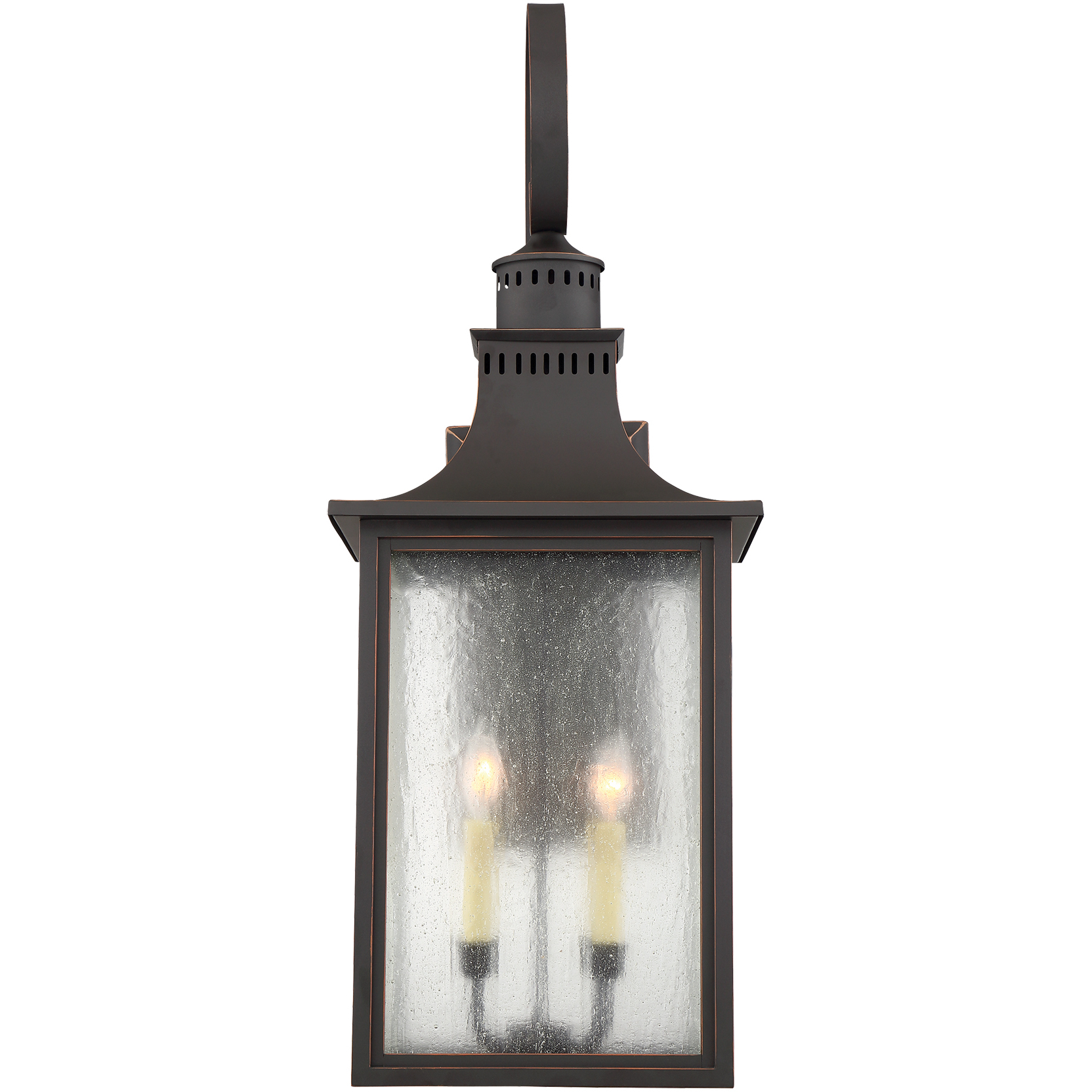 Monte Grande Outdoor Wall Lantern in Slate