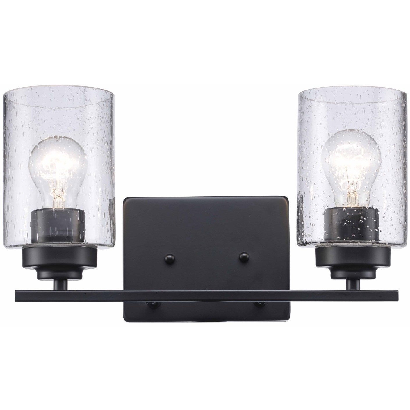 Mod Pod 2 Light 14 inch Black Vanity Light Wall Light