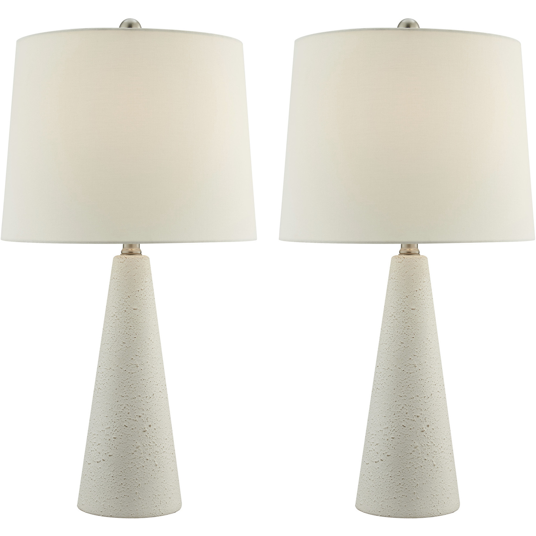Pillan 24.25 inch 100.00 watt White Table Lamp Portable Light
