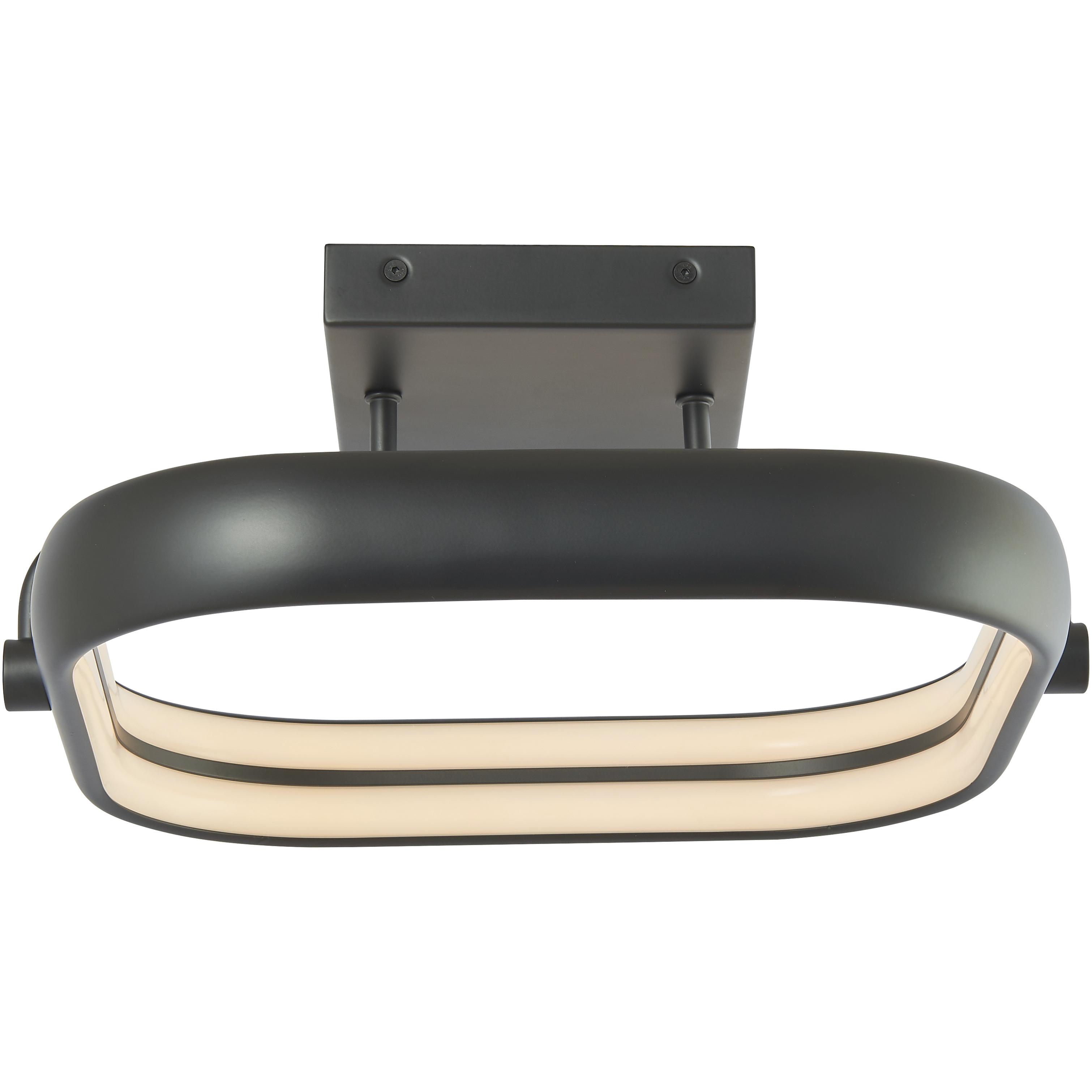 Rave LED 14 inch Matte Black Flush Mount Ceiling Light