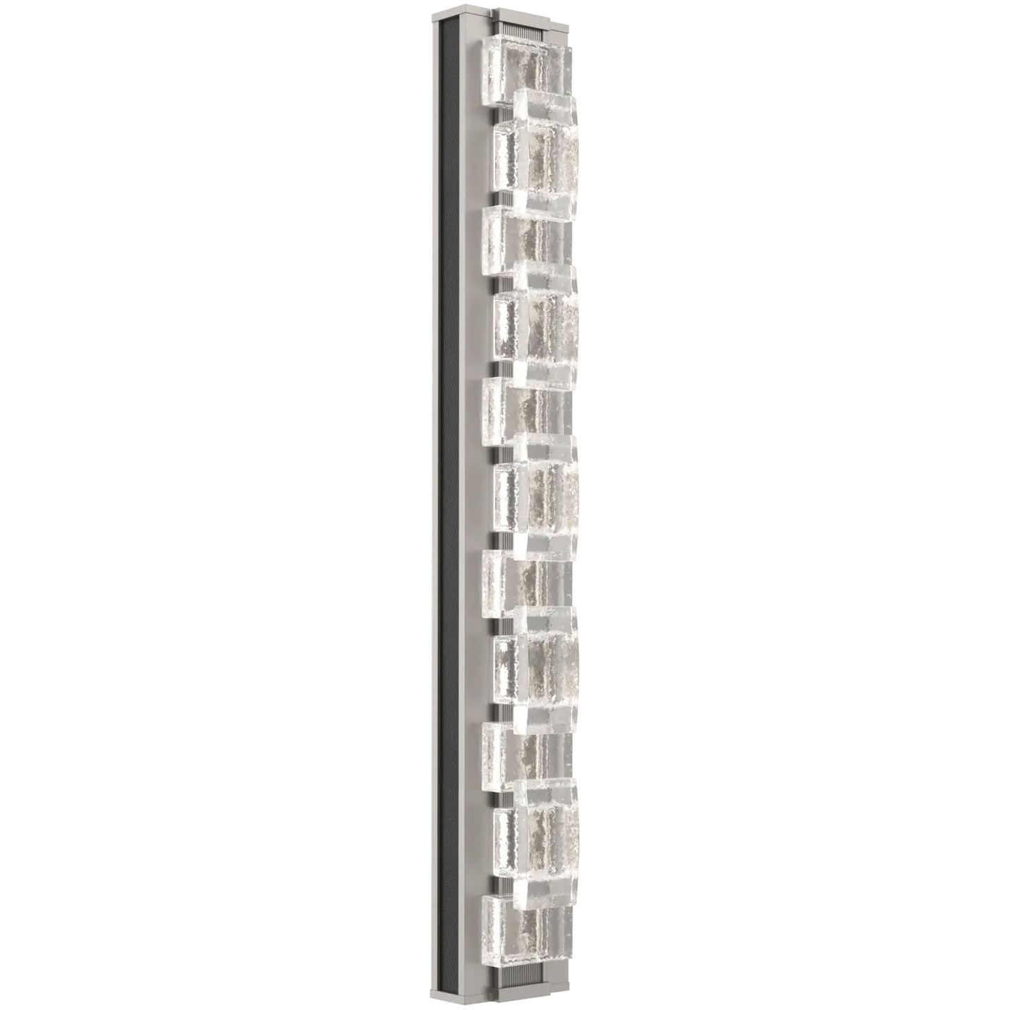 Tessera LED 5.1 inch Metallic Beige Silver with Licorice Sconce Wall Light