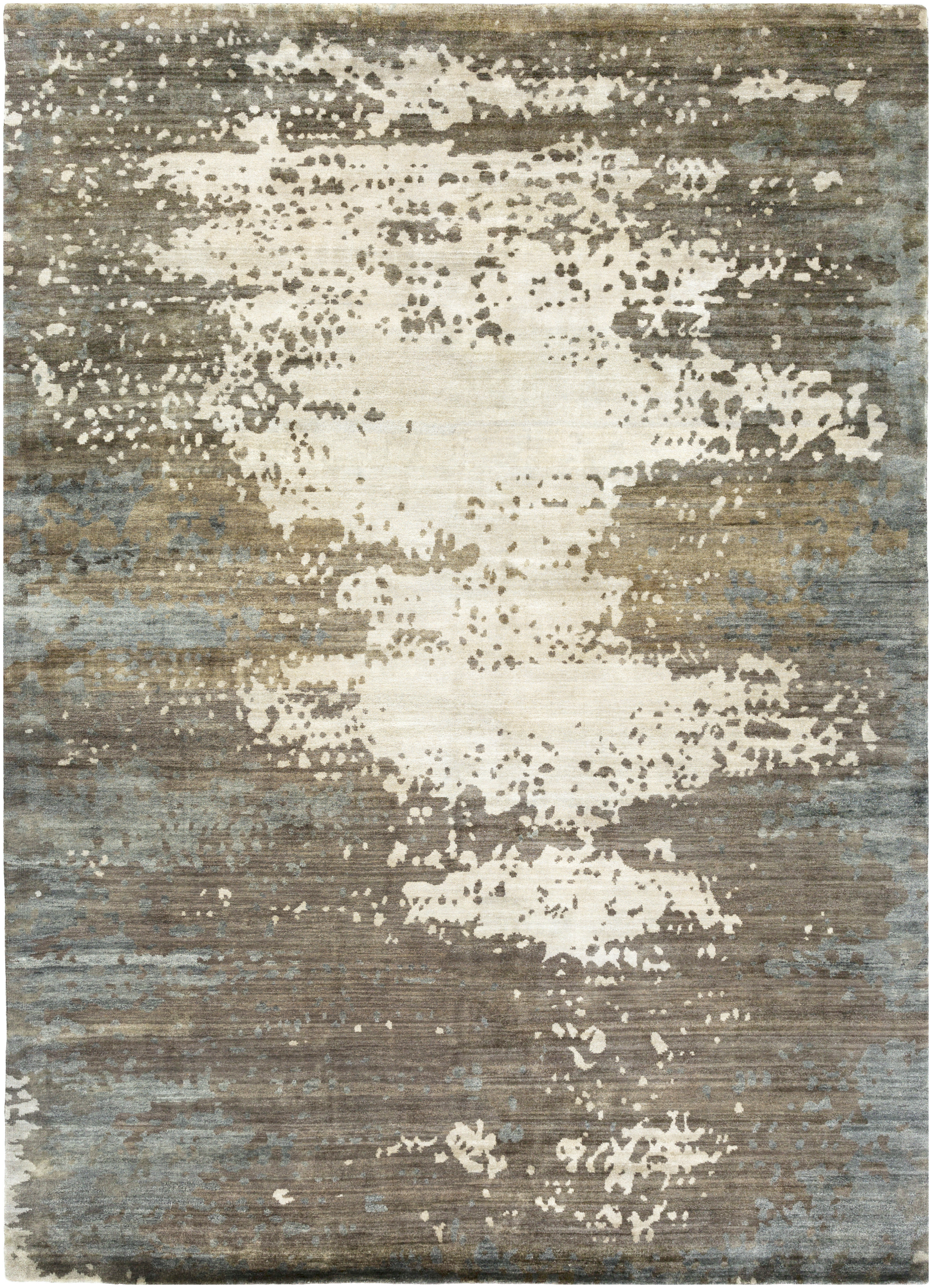 Slice of Nature 132 X 96 inch Charcoal Rug in 8 x 11, Rectangle