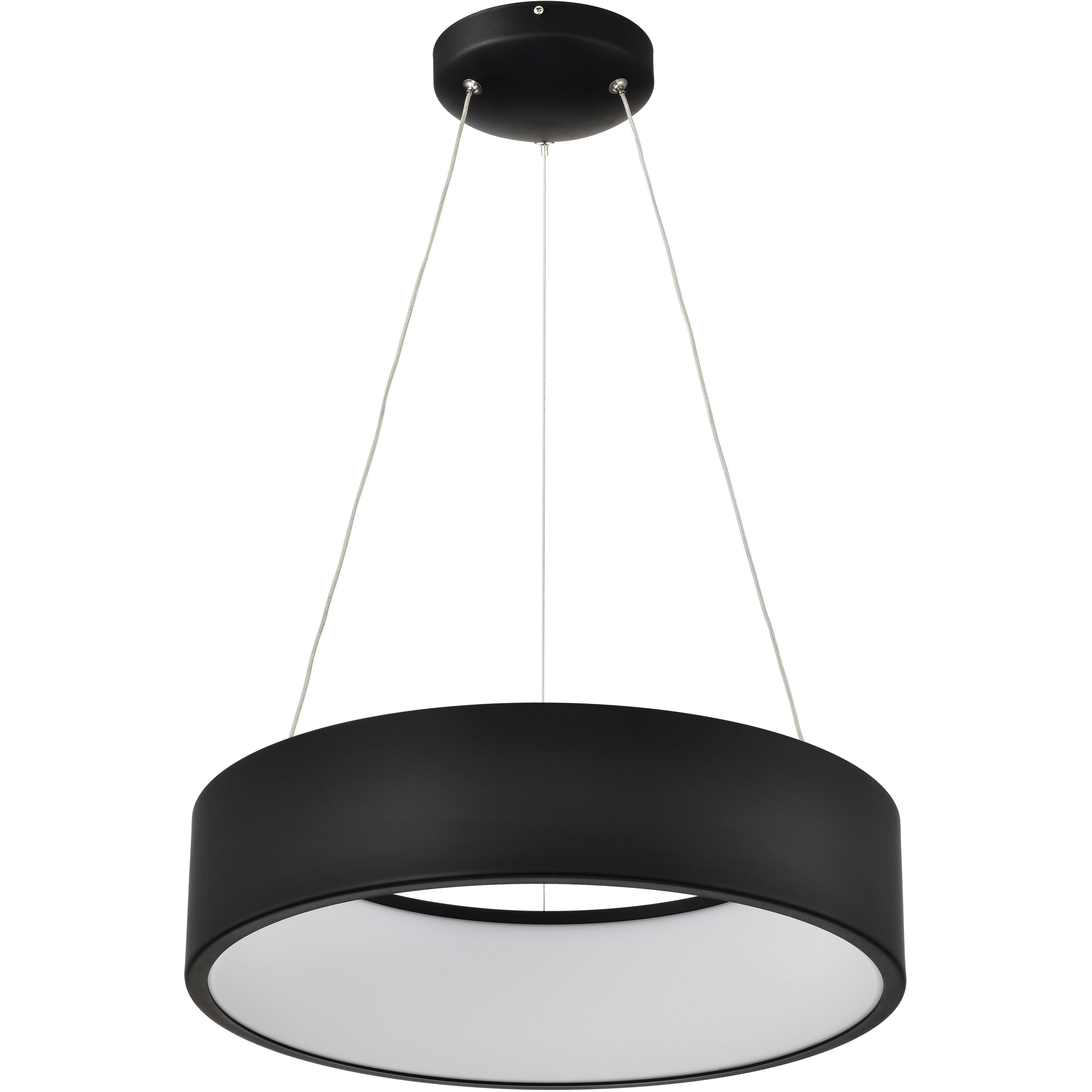 Orbit LED 17.75 inch Black Pendant Ceiling Light
