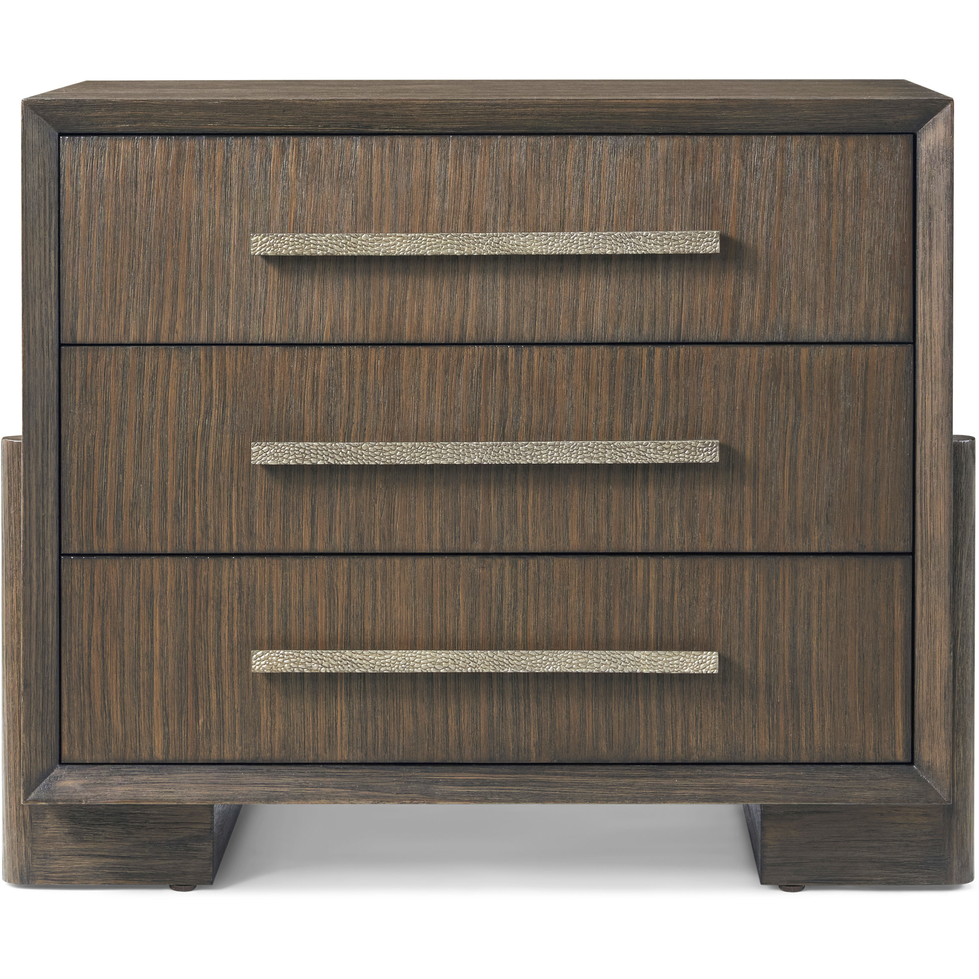 Urbane 32 X 26 inch Campfire Nightstand, Wooden, 3-Drawer