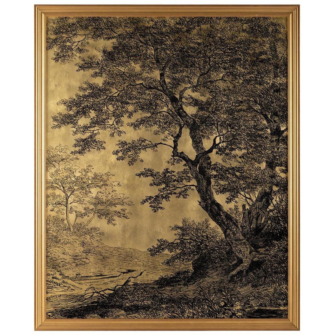 Grand Oaks Gold Panel in I