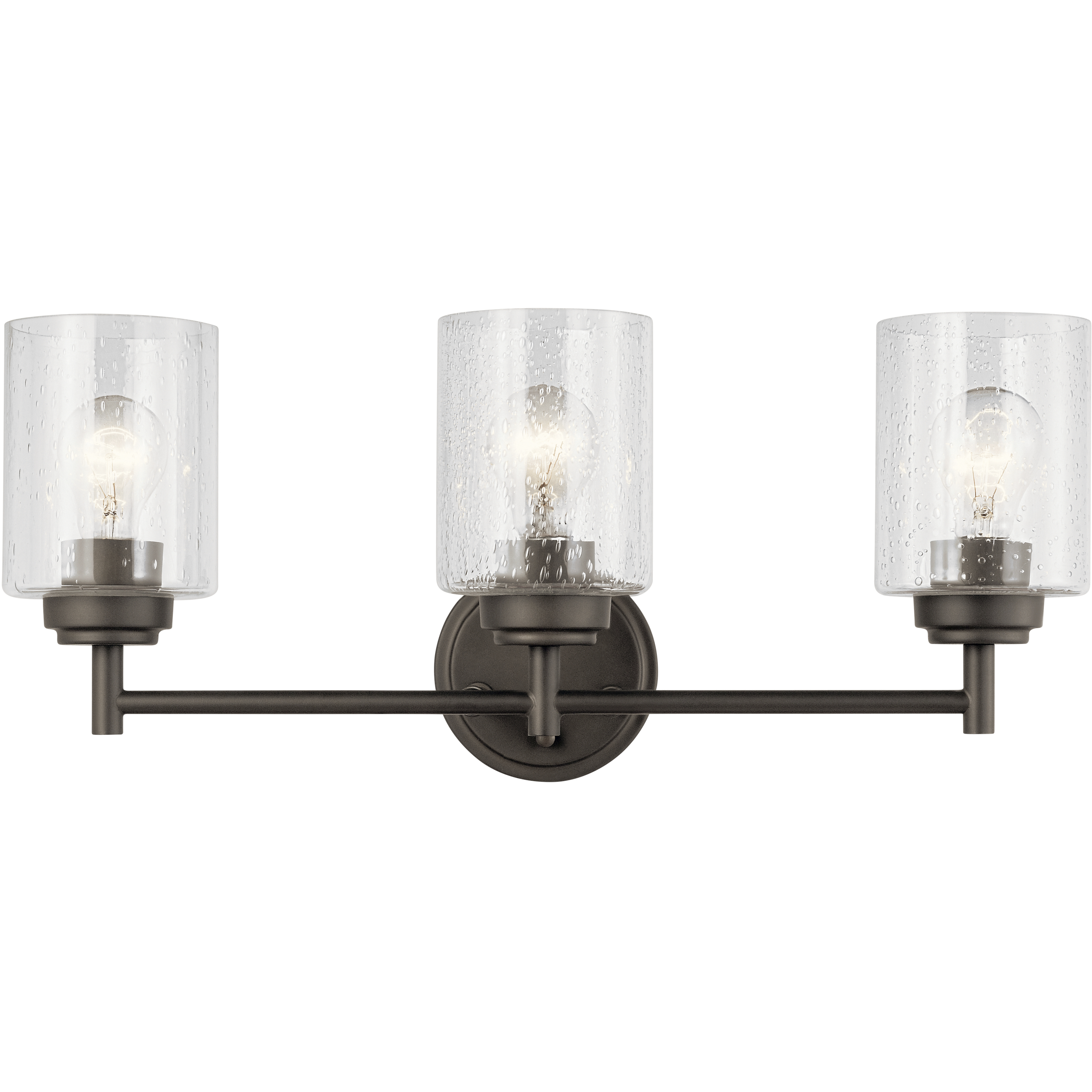 Winslow 3 Light 22 inch Olde Bronze Wall Mt Bath 3 Arm Wall Light