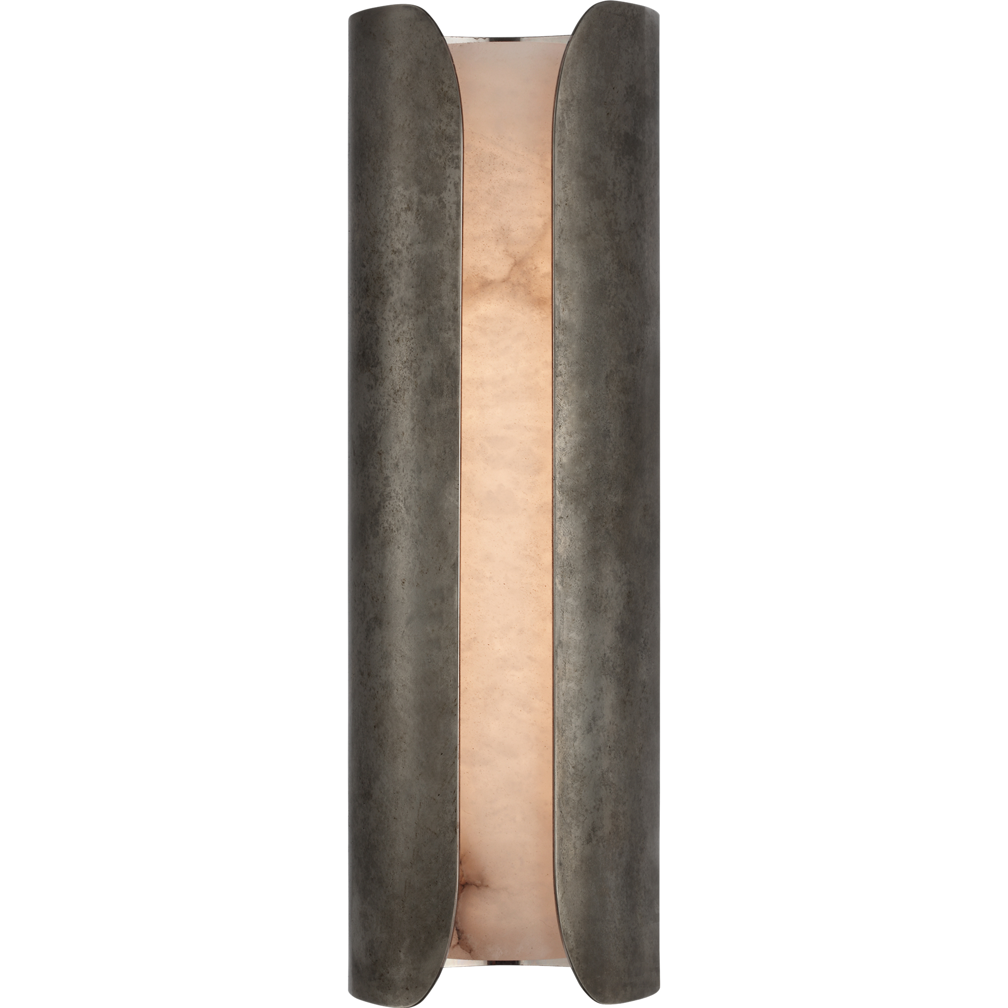 Anne-Marie Barton Armise LED 4.5 inch Mottled Pewter Narrow Sconce Wall Light