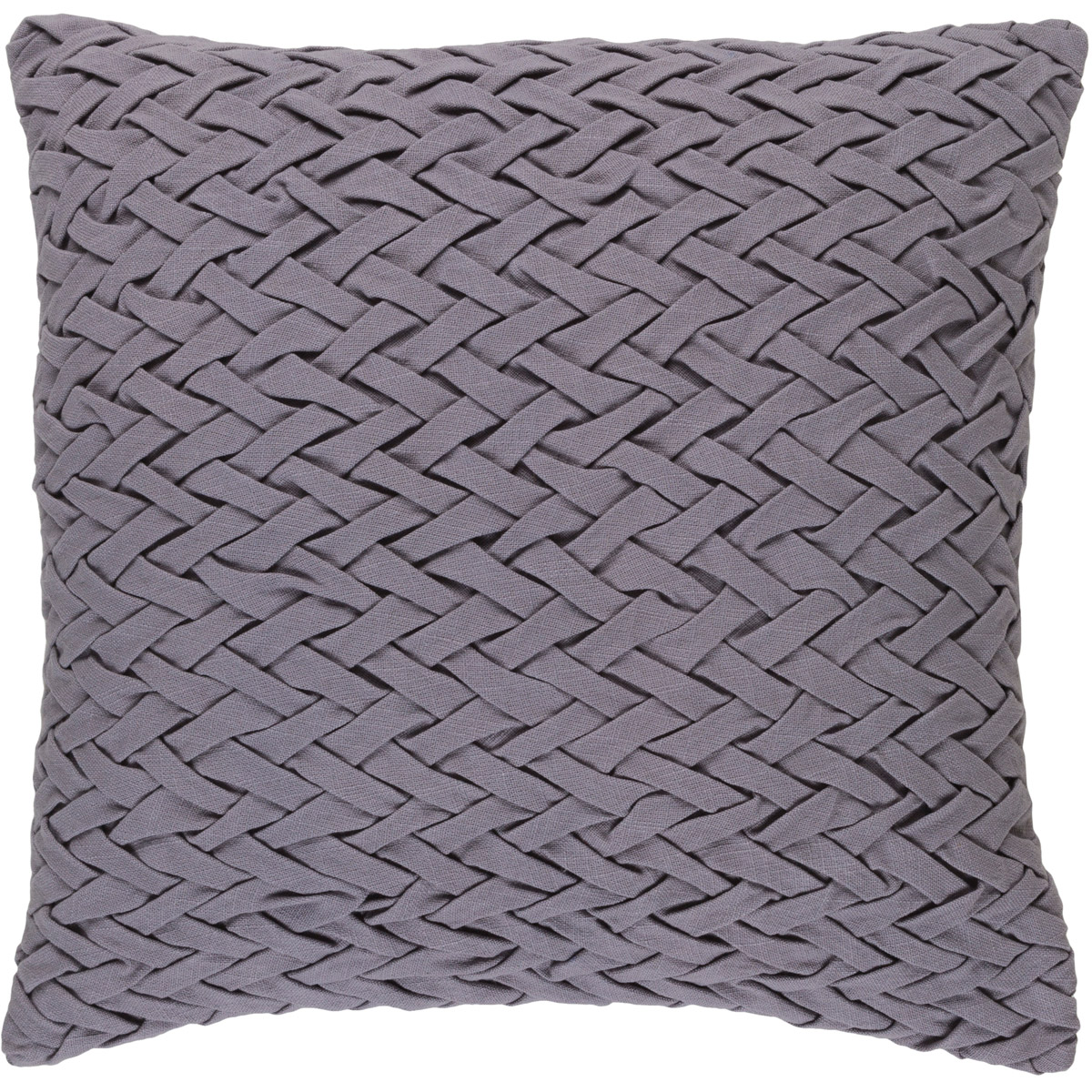 Facade 22 X 22 inch Light Gray Throw Pillow