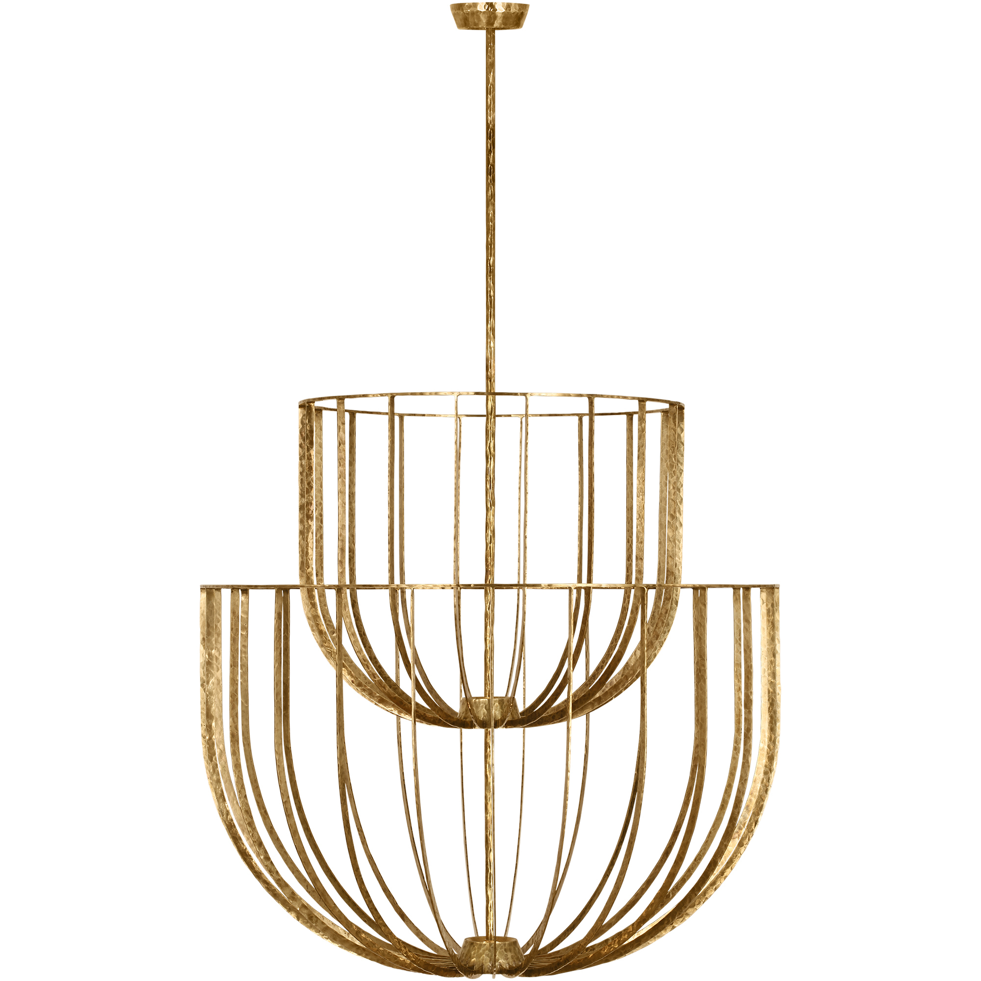 Sean Lavin Sanchi 3 Light 36 inch Polished Antique Brass Chandelier Ceiling Light