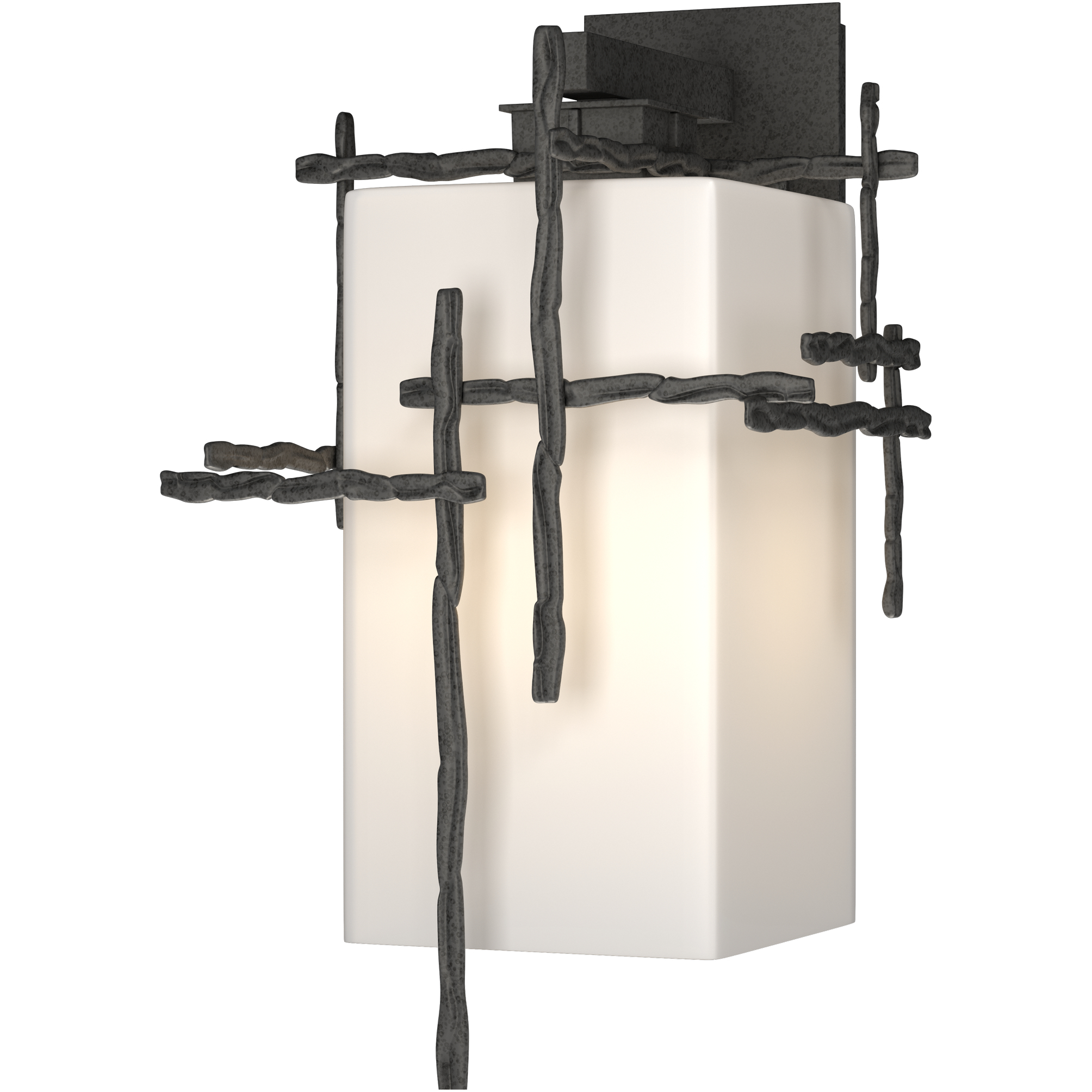 Tura 1 Light 18.9 inch Coastal Natural Iron Outdoor Sconce, Large
