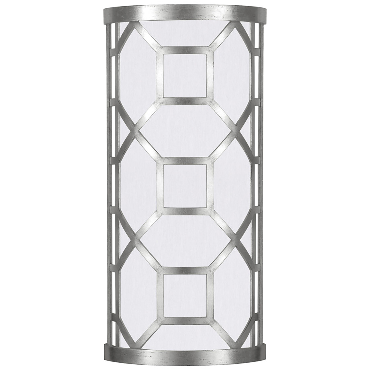 Allegretto 2 Light 8 inch Silver ADA Sconce Wall Light