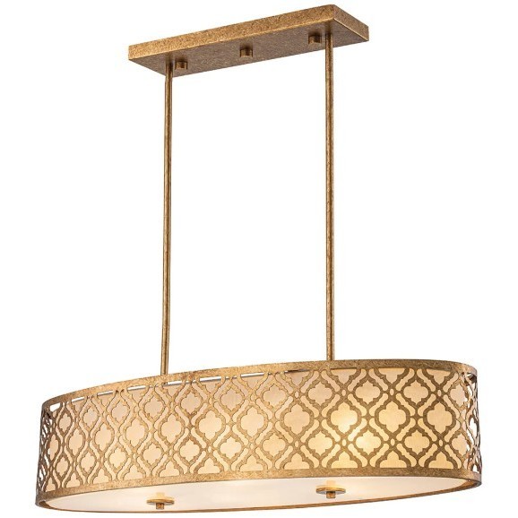Arabella 6 Light 14.5 inch Gold Pendant Ceiling Light