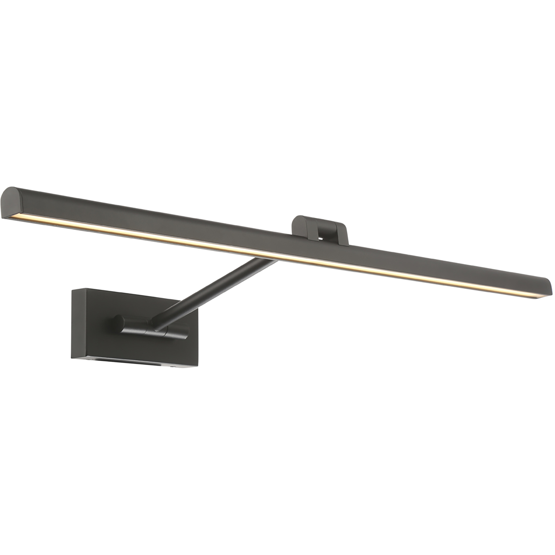 Reed 25.00 watt 32.5 inch Black Picture Light Wall Light, dweLED