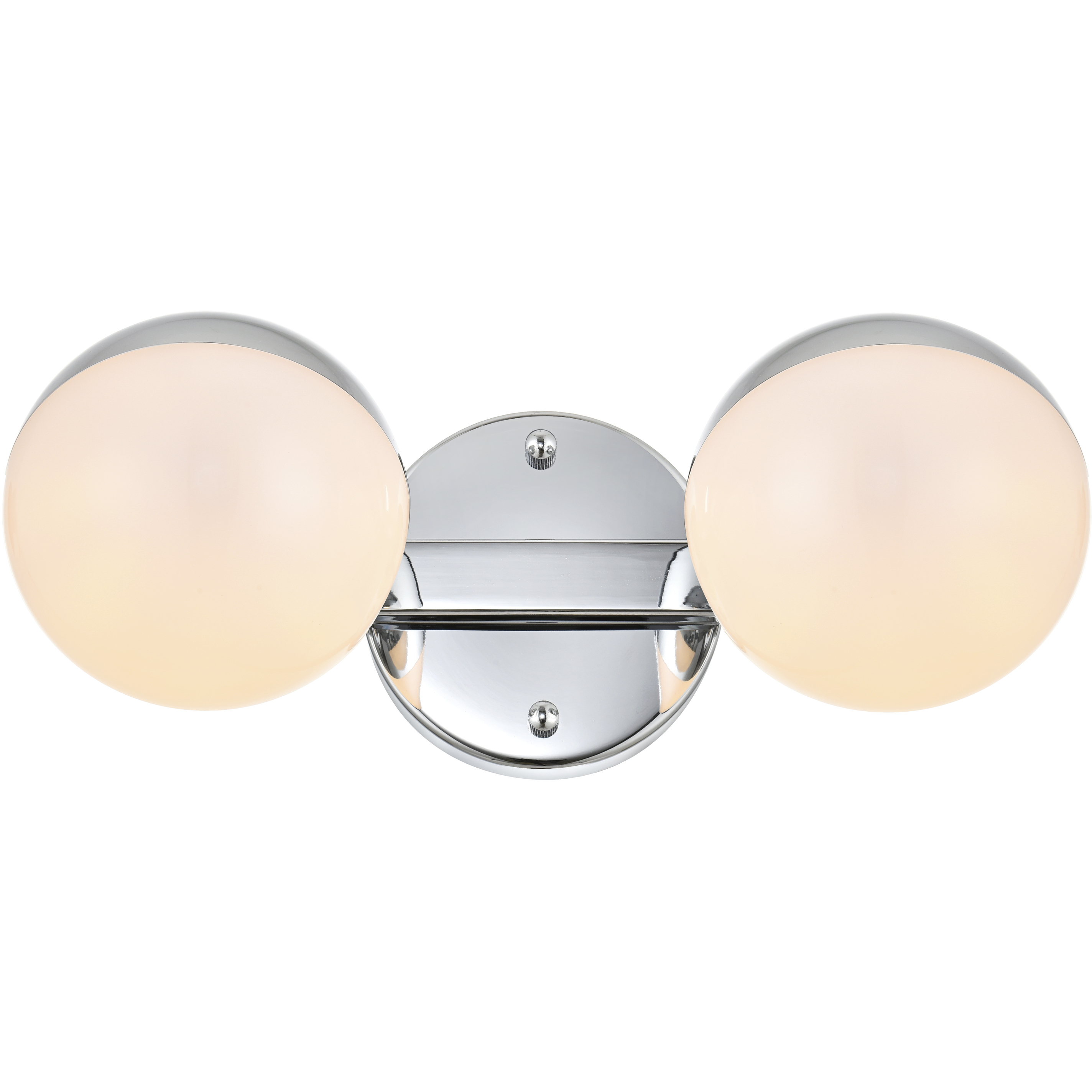 Majesty 2 Light 13 inch Chrome Bath Sconce Wall Light
