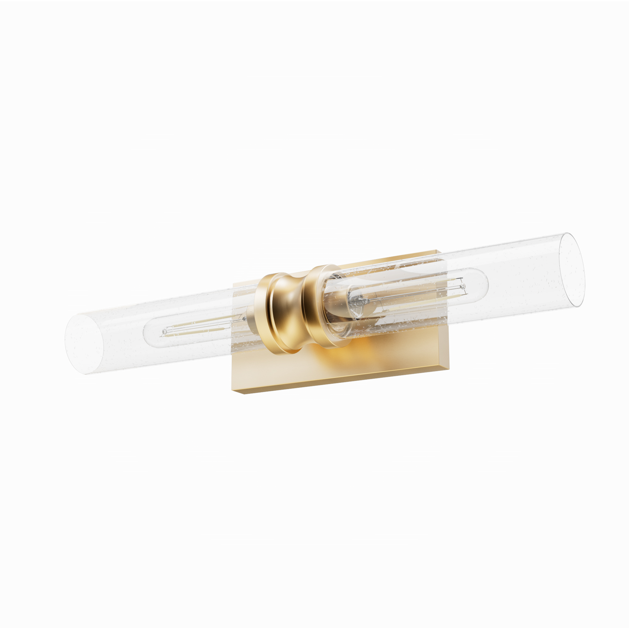 Lenlock 2 Light 22 inch Alturas Gold Vanity Light Wall Light